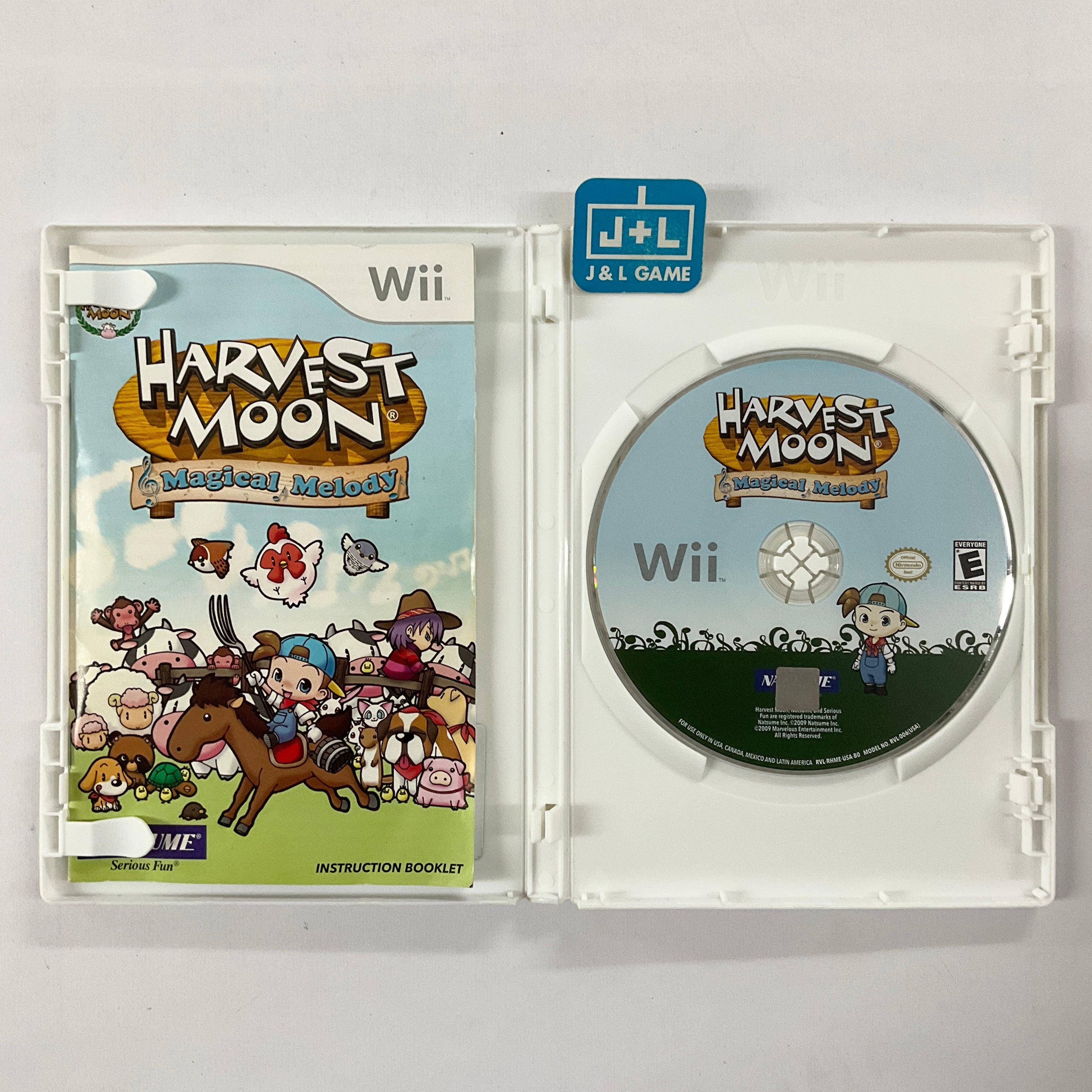 Harvest Moon: Magical Melody - (Wii) Nintendo Wii [Pre-Owned] Video Games Natsume   