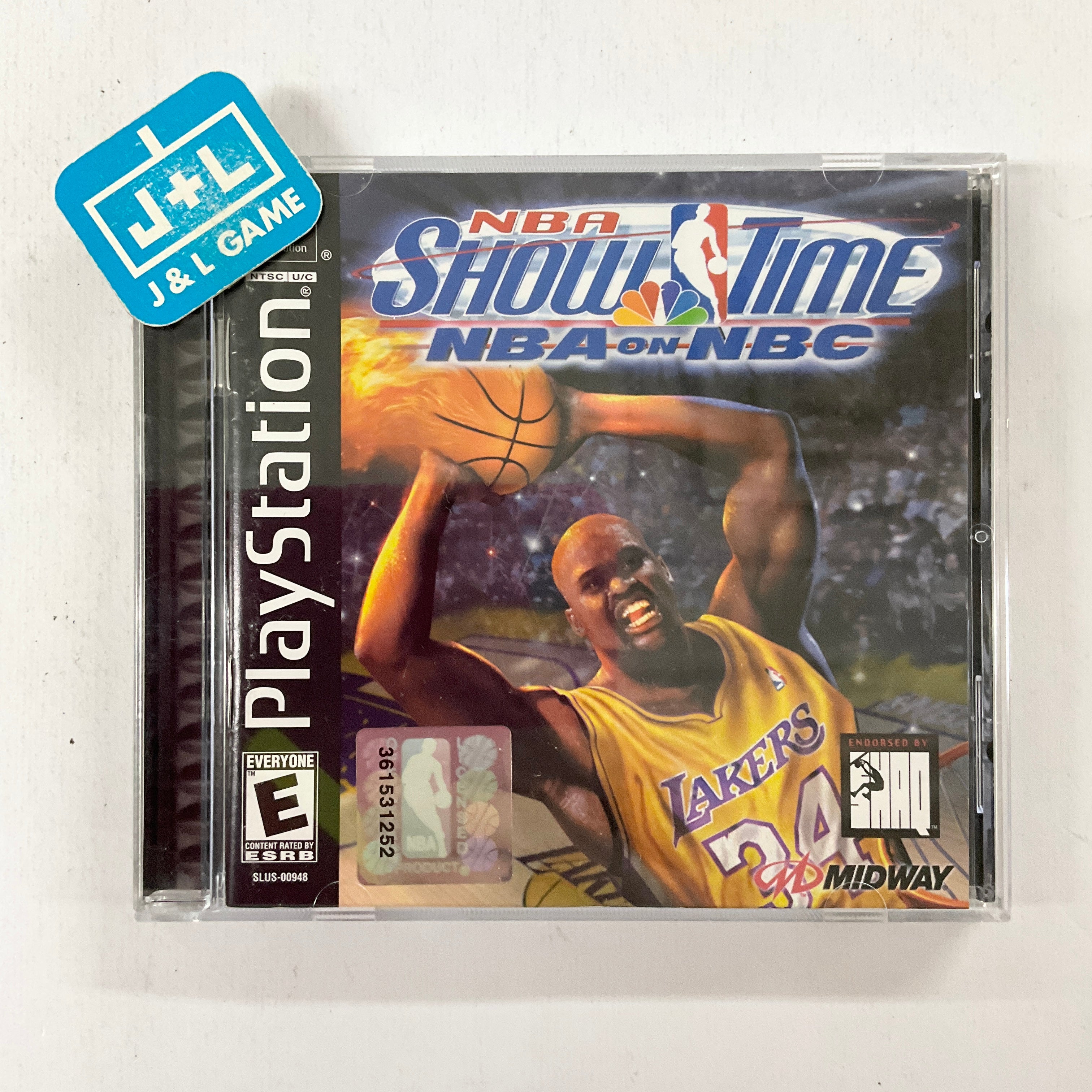 NBA Showtime: NBA on NBC - (PS1) PlayStation 1 [Pre-Owned