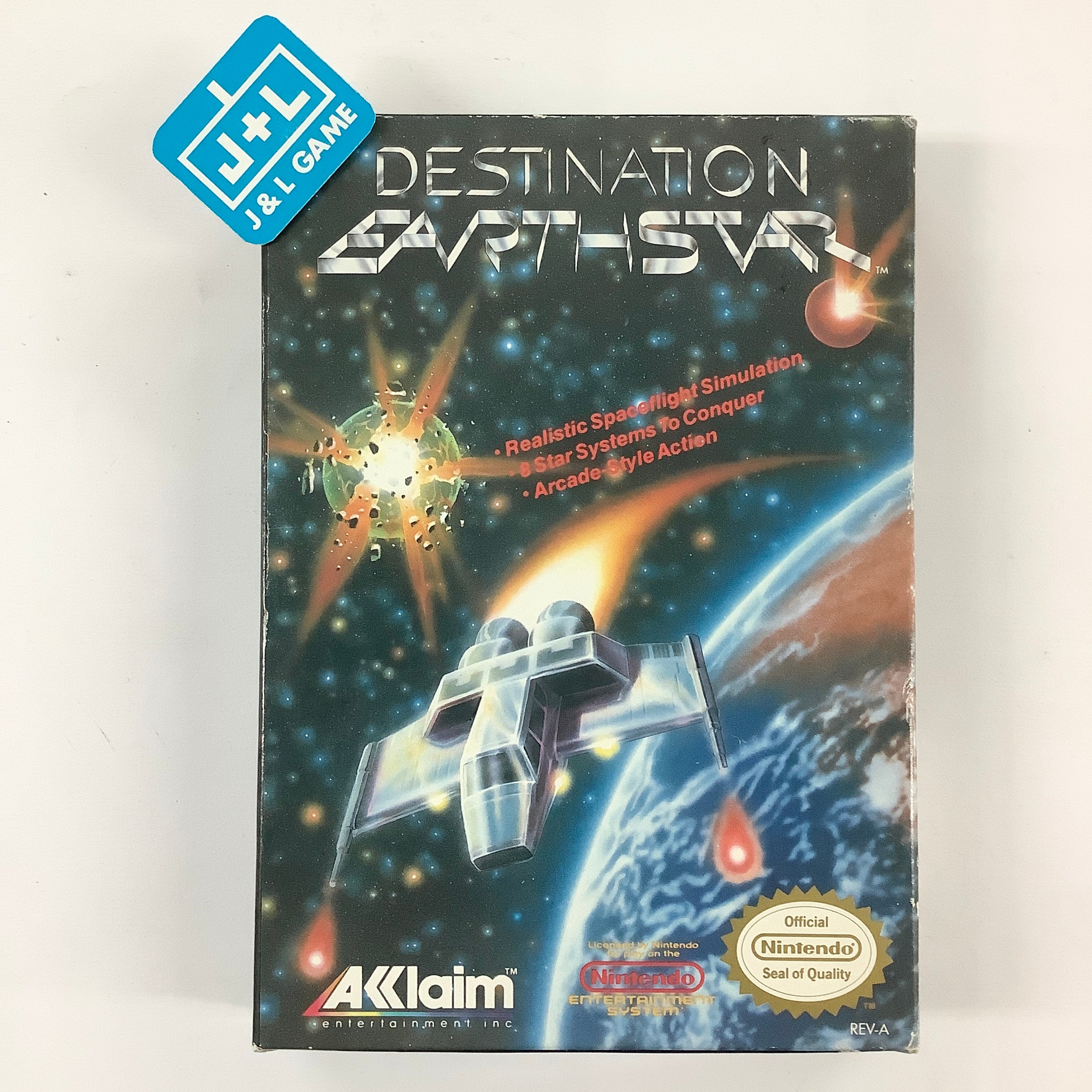 Destination Earthstar - (NES) Nintendo Entertainment System [Pre-Owned] Video Games Acclaim   