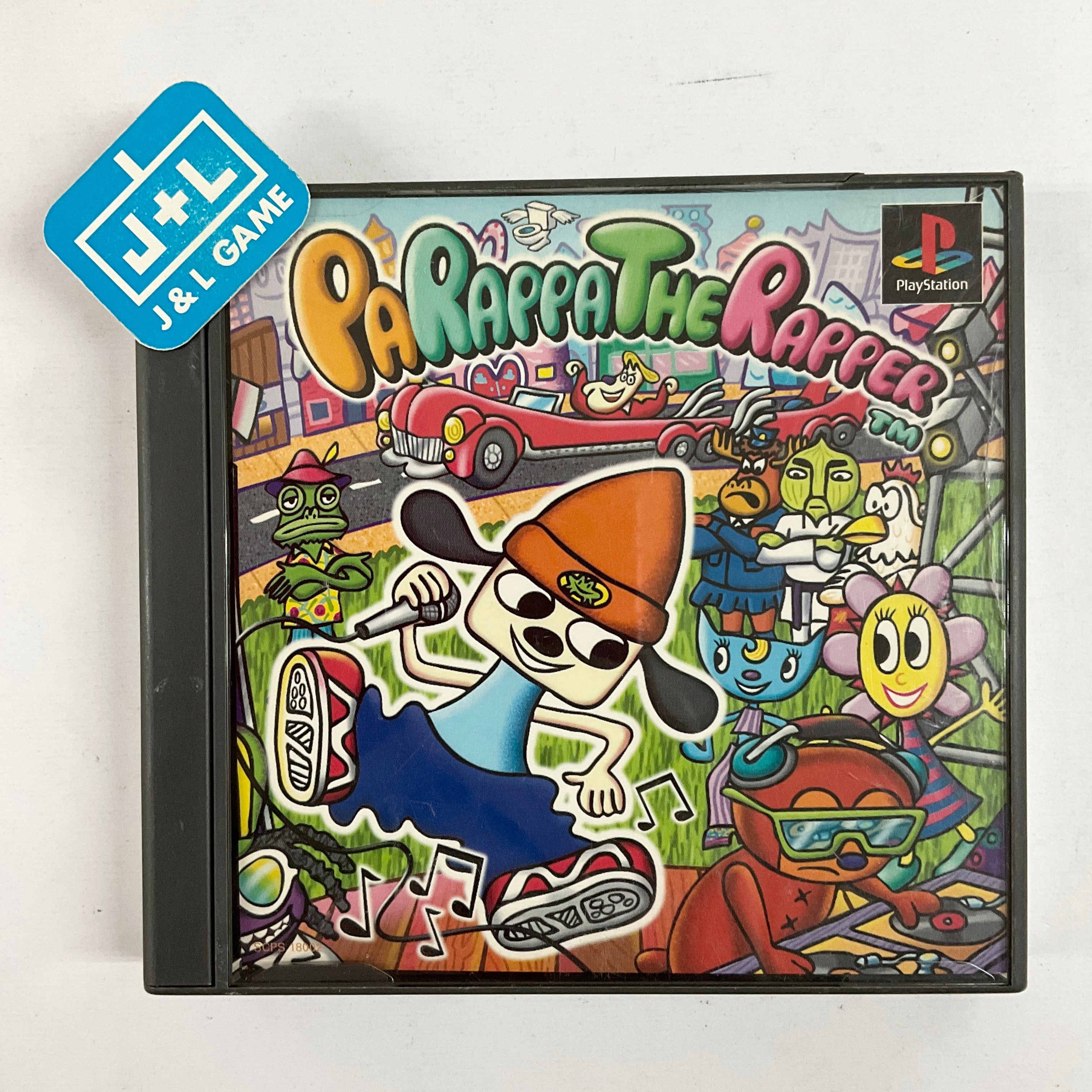 PaRappa the Rapper - (PS1) PlayStation 1 [Pre-Owned] (Japanese Import) Video Games SCEA   