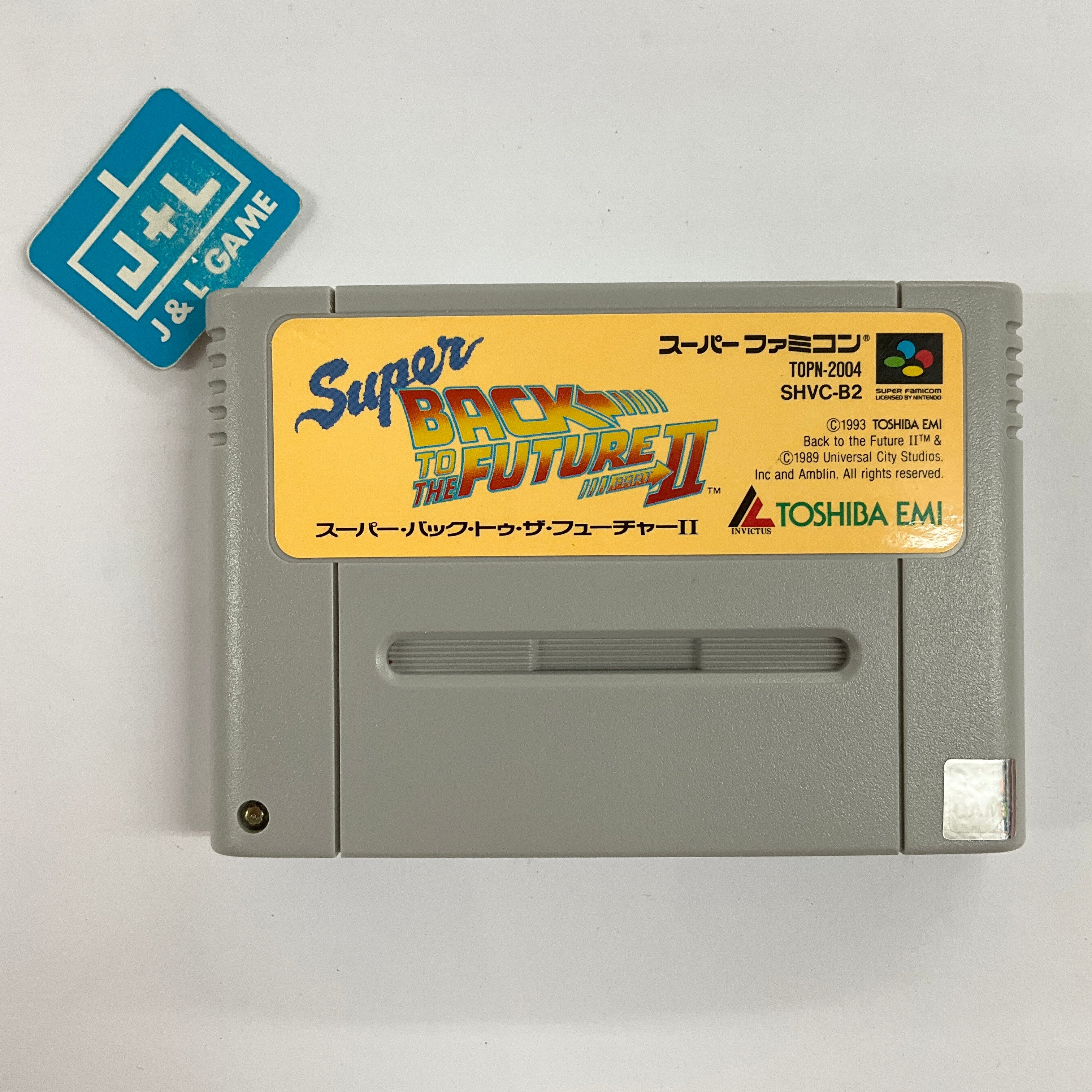 Super Back to The Future II 2 Super Famicom SFC SNES