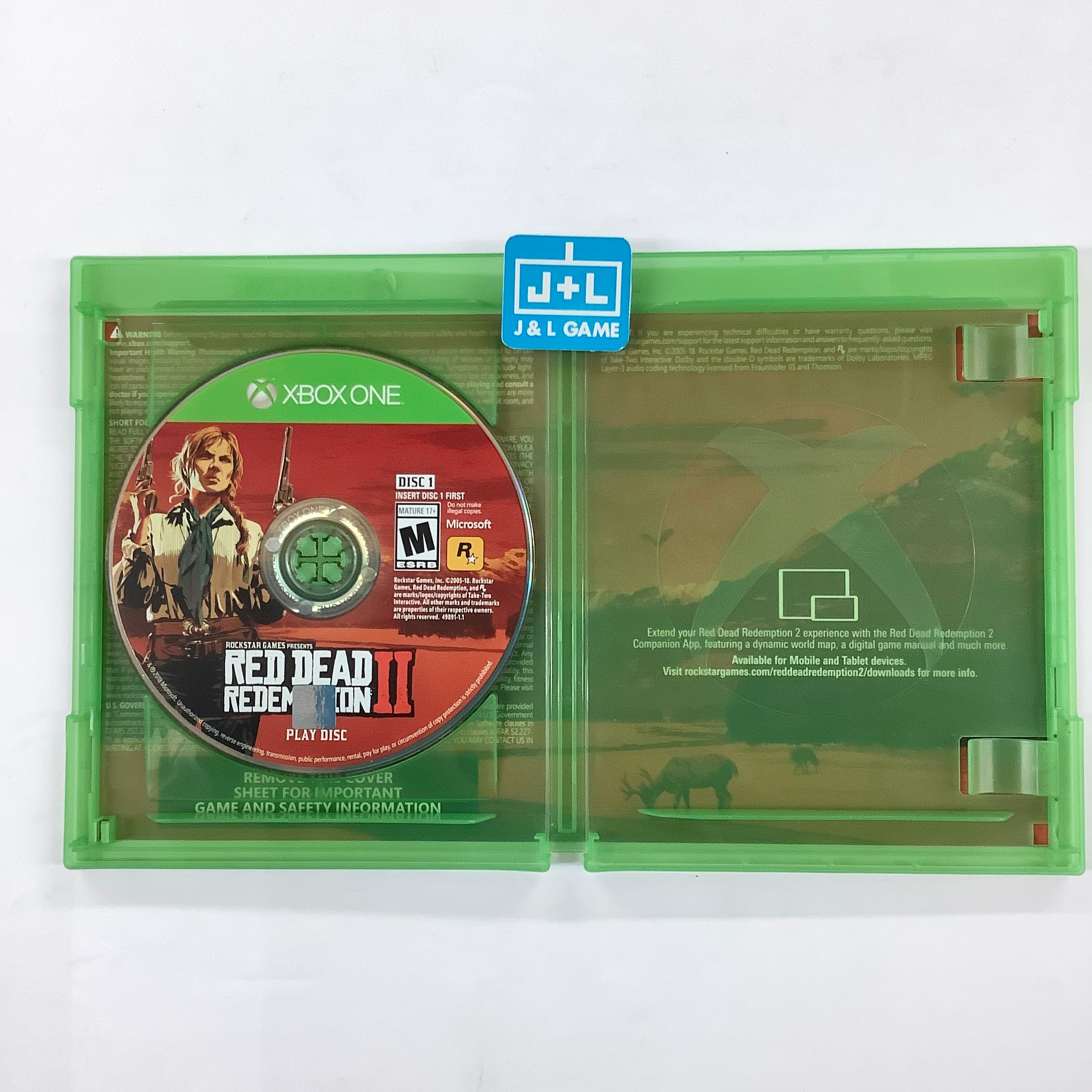 Red Dead Redemption 2 - (XB1) Xbox One [Pre-Owned] Video Games Rockstar Games   
