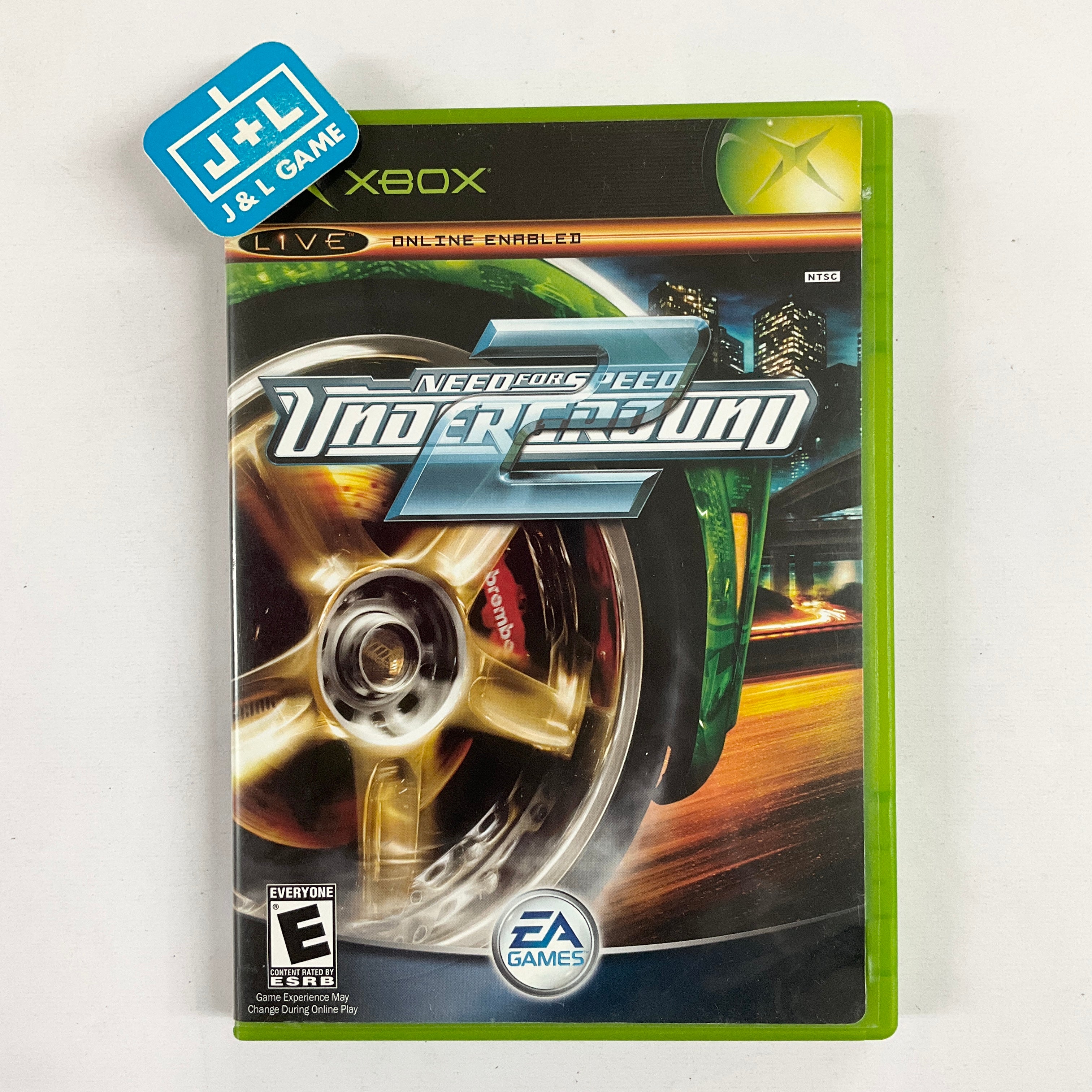 Need for Speed Underground 2 - (XB) Xbox [Pre-Owned] Video Games Electronic Arts   