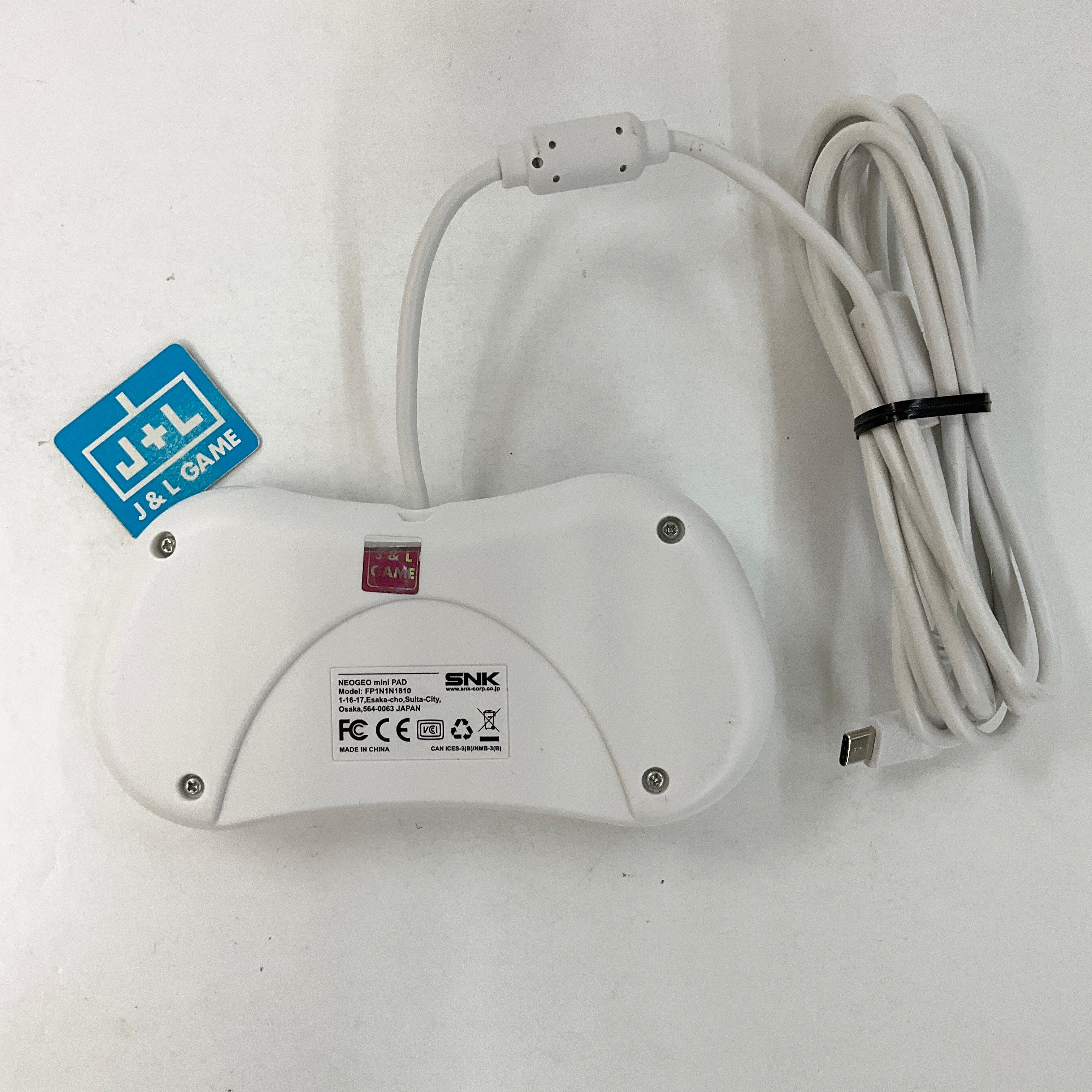 NEOGEO mini PAD (White) - (NGM) NeoGeo Mini [Pre-Owned] Accessories SNK   