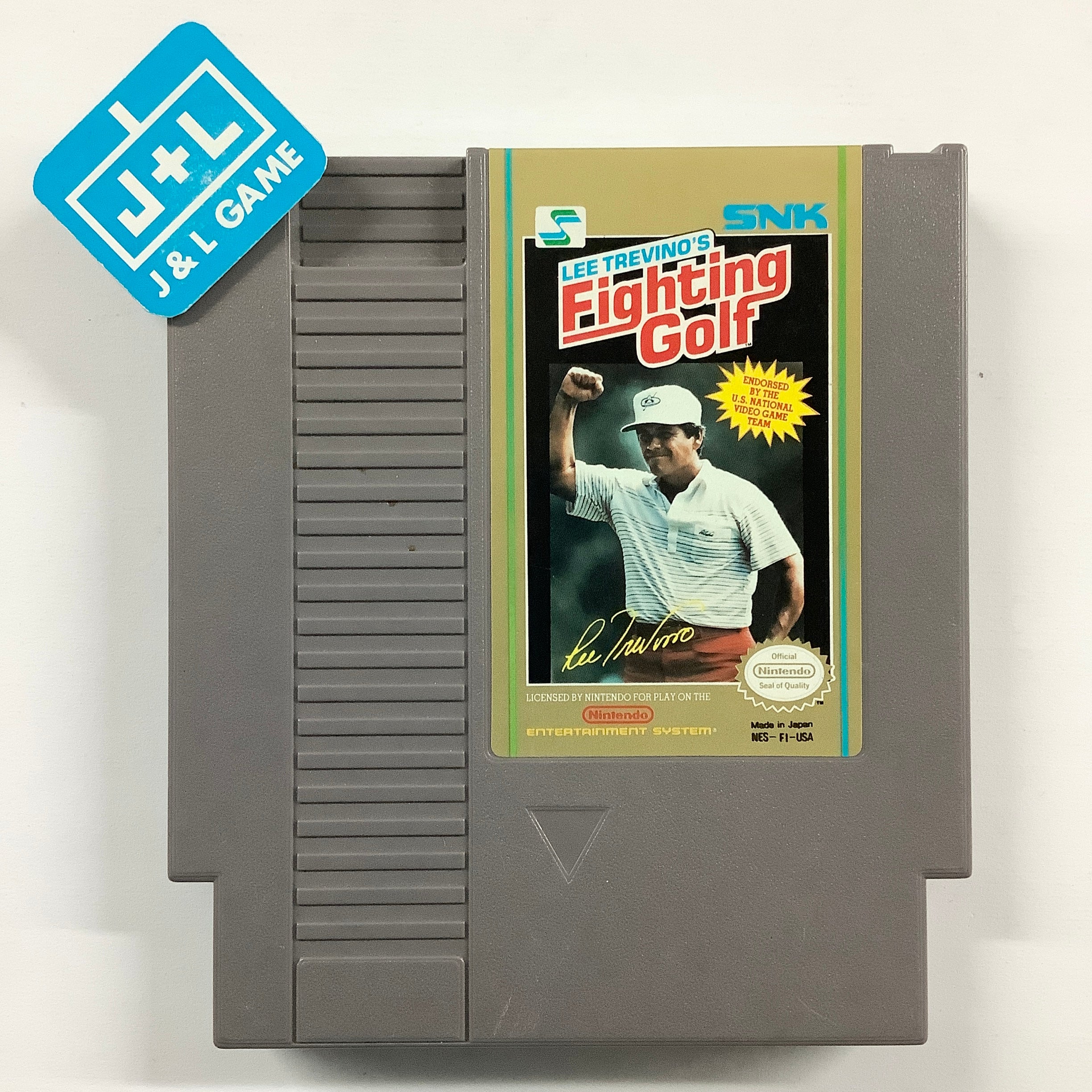 Lee Trevino's Fighting Golf - (NES) Nintendo Entertainment System [Pre-Owned] Video Games SNK   