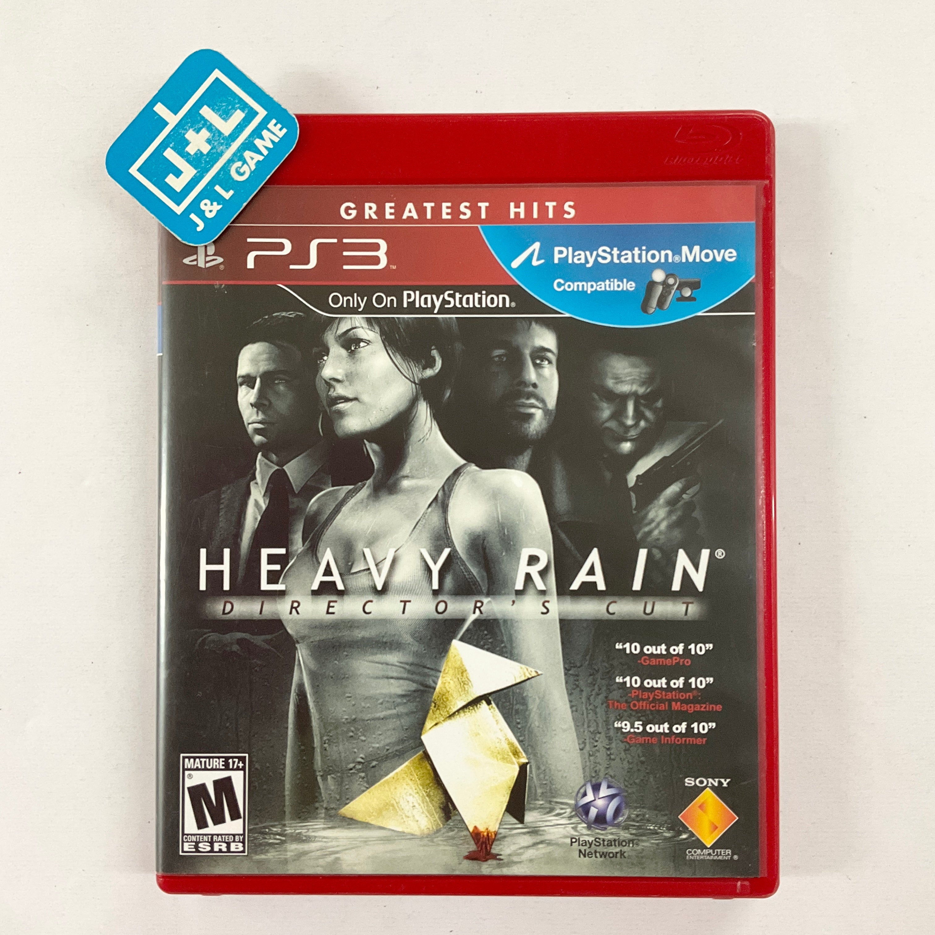Heavy Rain Director's Cut (Greatest Hits) - (PS3) PlayStation 3 [Pre-Owned] Video Games SCEI   