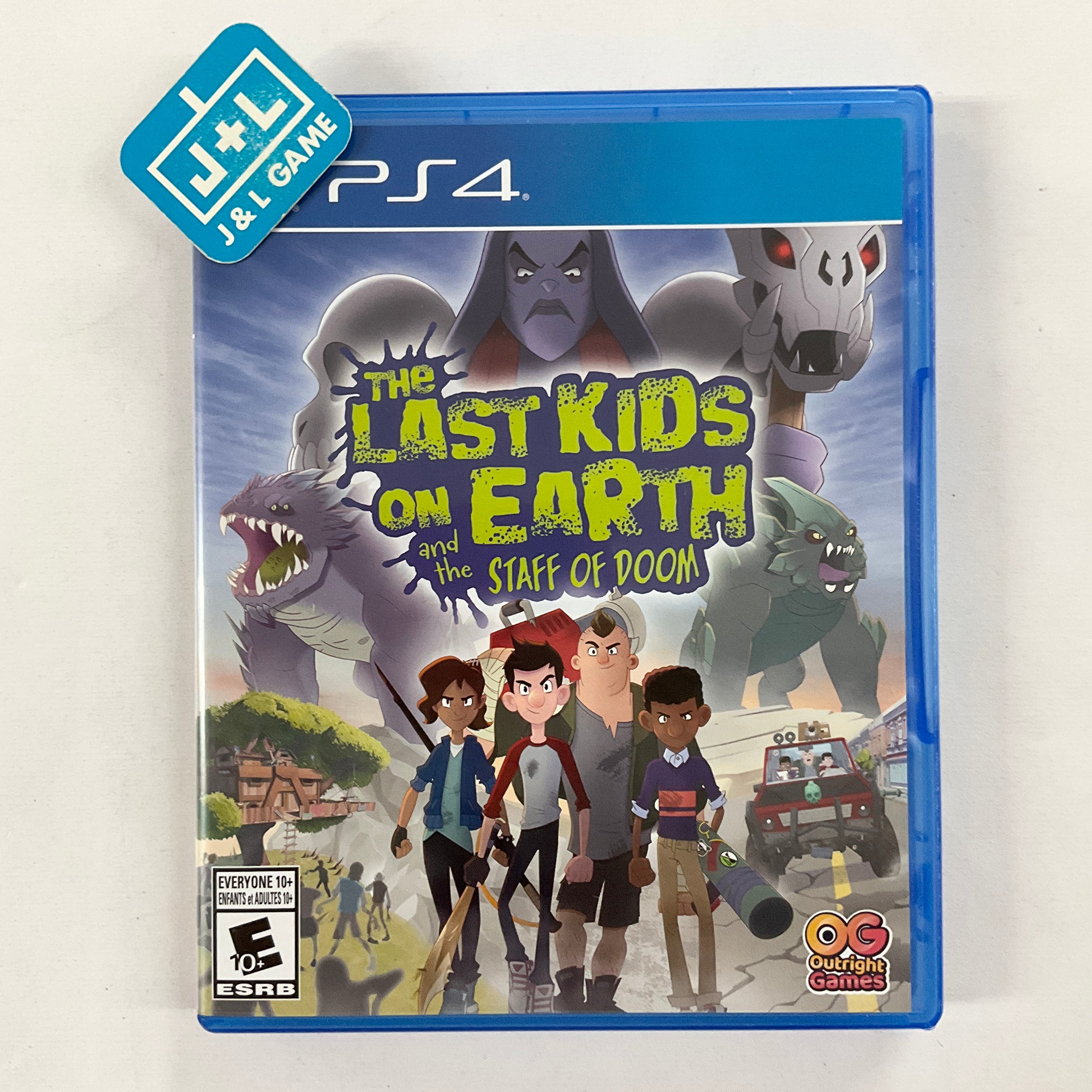 The Last Kids On Earth and the Staff of Doom - (PS4) PlayStation 4 [Pre-Owned] Video Games Outright Games   