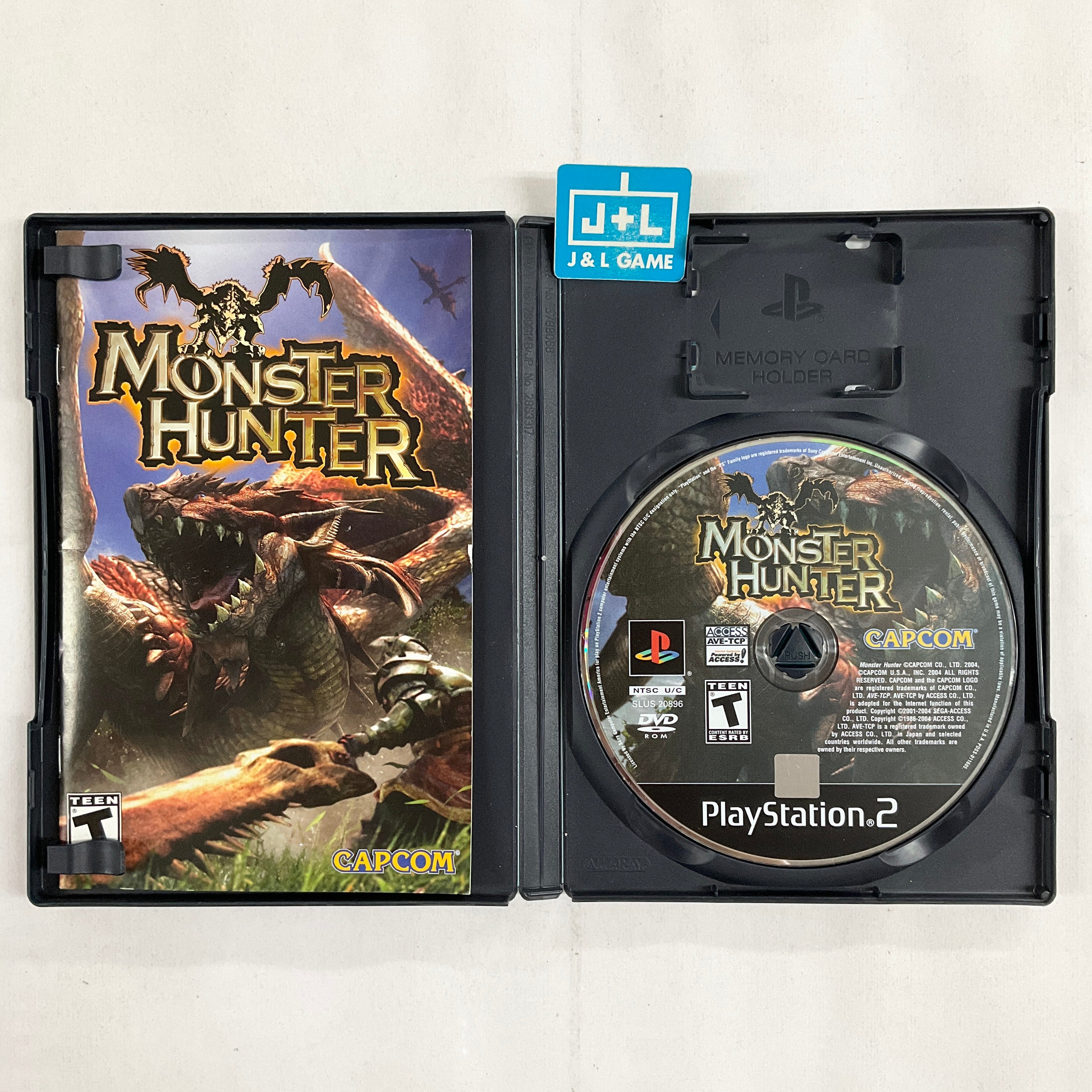 Monster Hunter - (PS2) PlayStation 2 [Pre-Owned] Video Games Capcom   