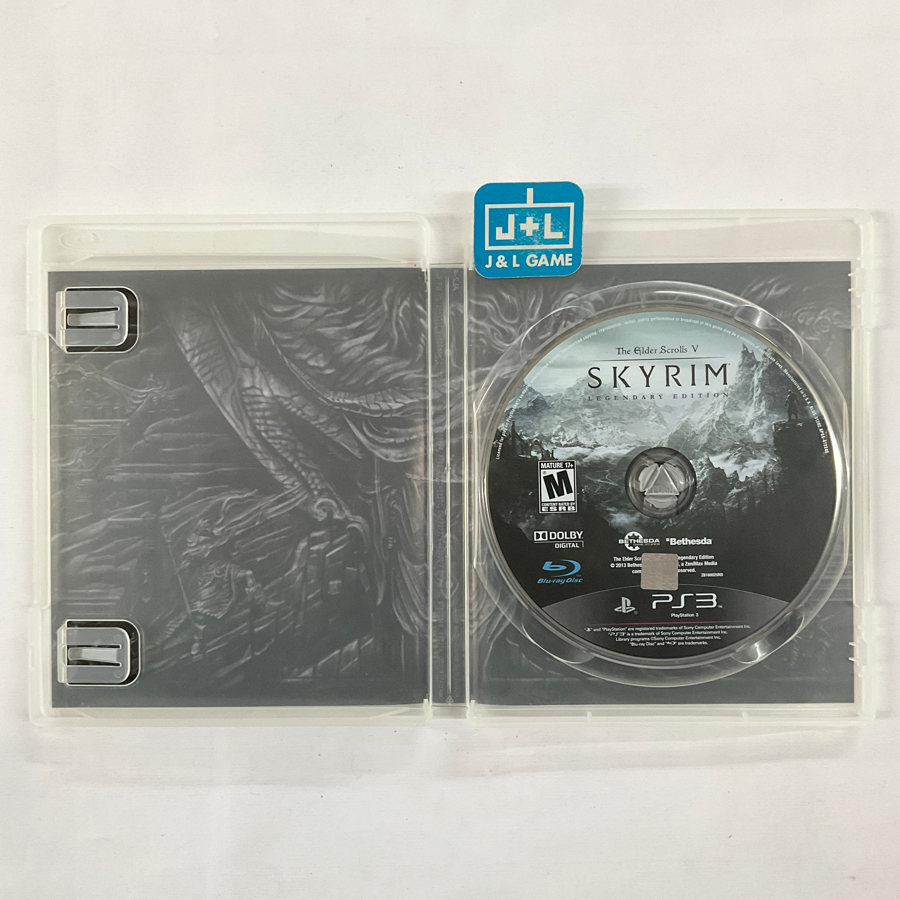 The Elder Scrolls V: Skyrim (Legendary Edition) - (PS3) Playstation 3 [Pre-Owned] Video Games Bethesda   