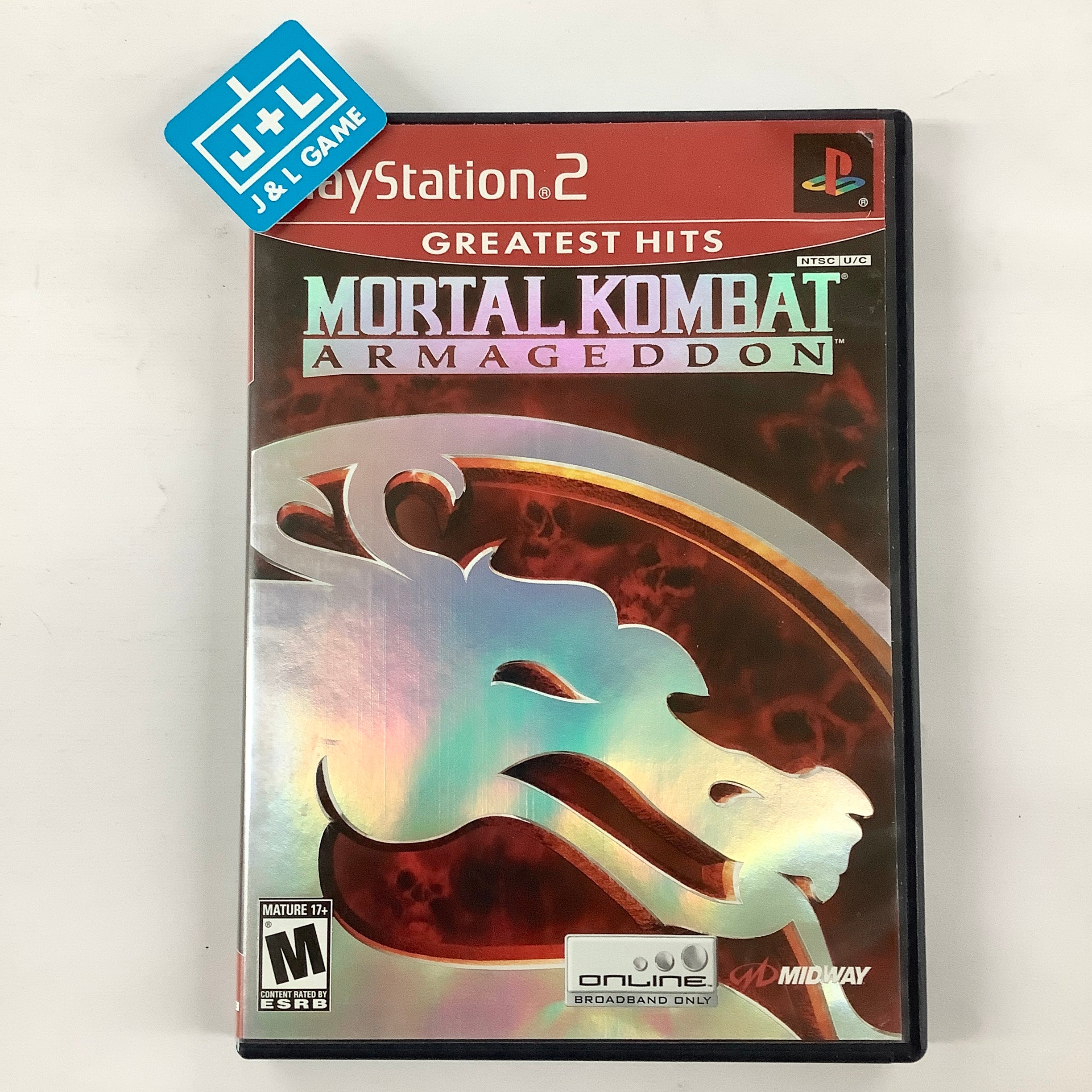 Mortal Kombat Armageddon Sur PS2 – PAL FR Complet – Très Bon État