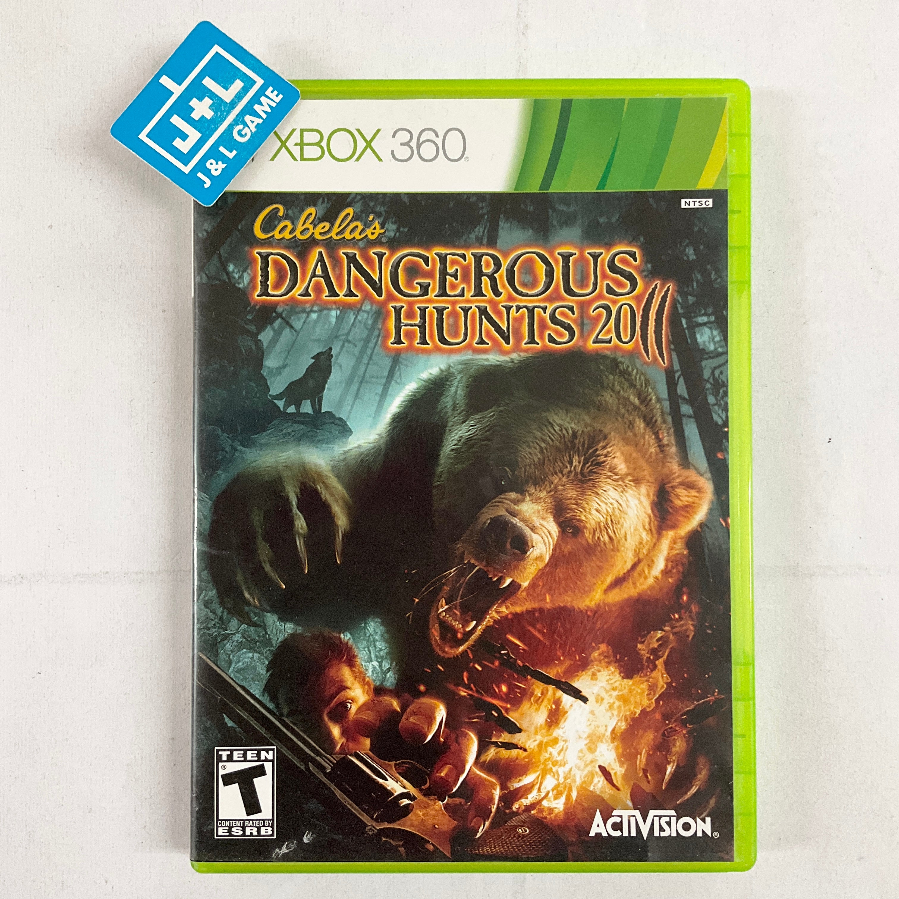 Cabela s Dangerous Hunts 2011 Xbox 360 Pre Owned