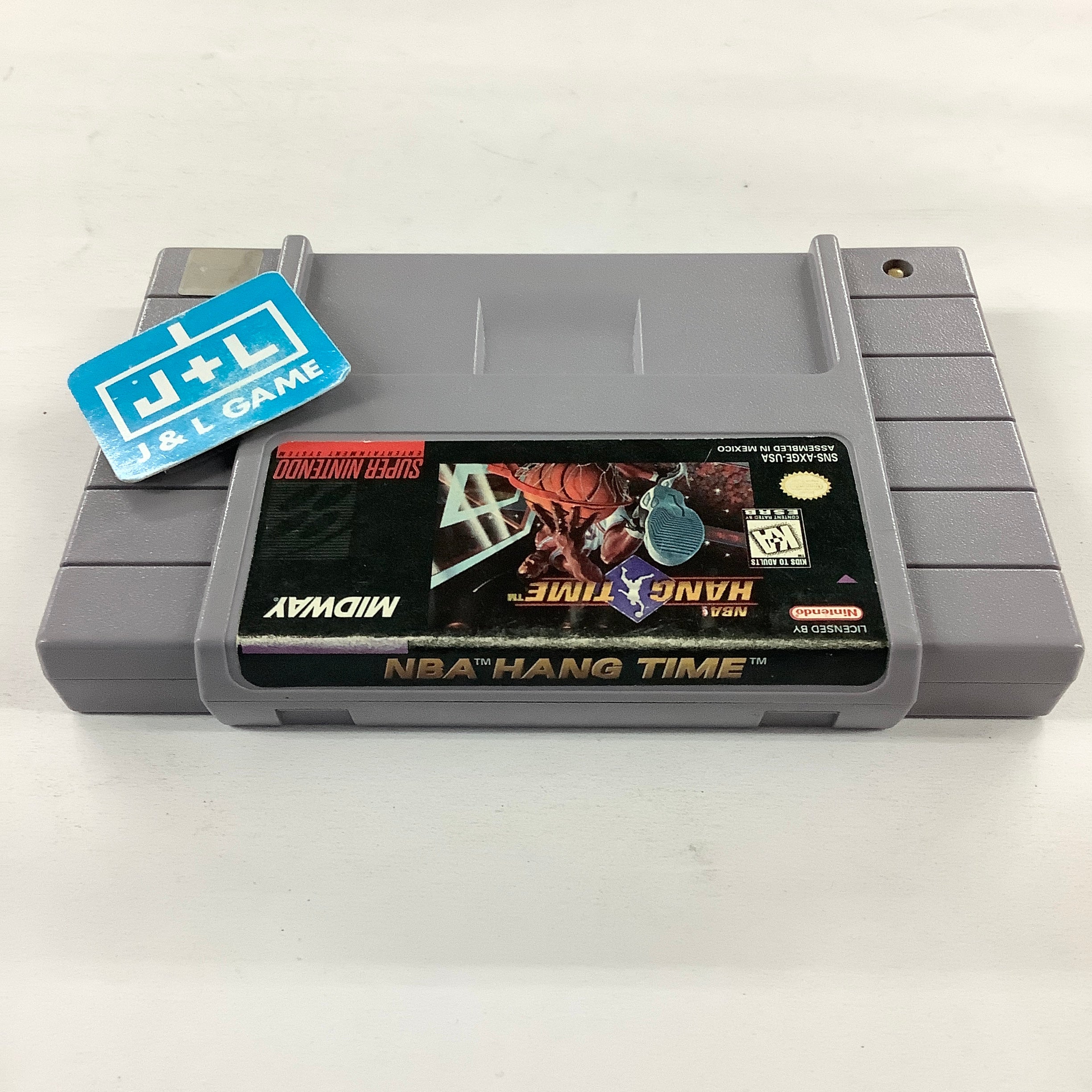 NBA Hang Time - (SNES) Super Nintendo [Pre-Owned] Video Games Midway   