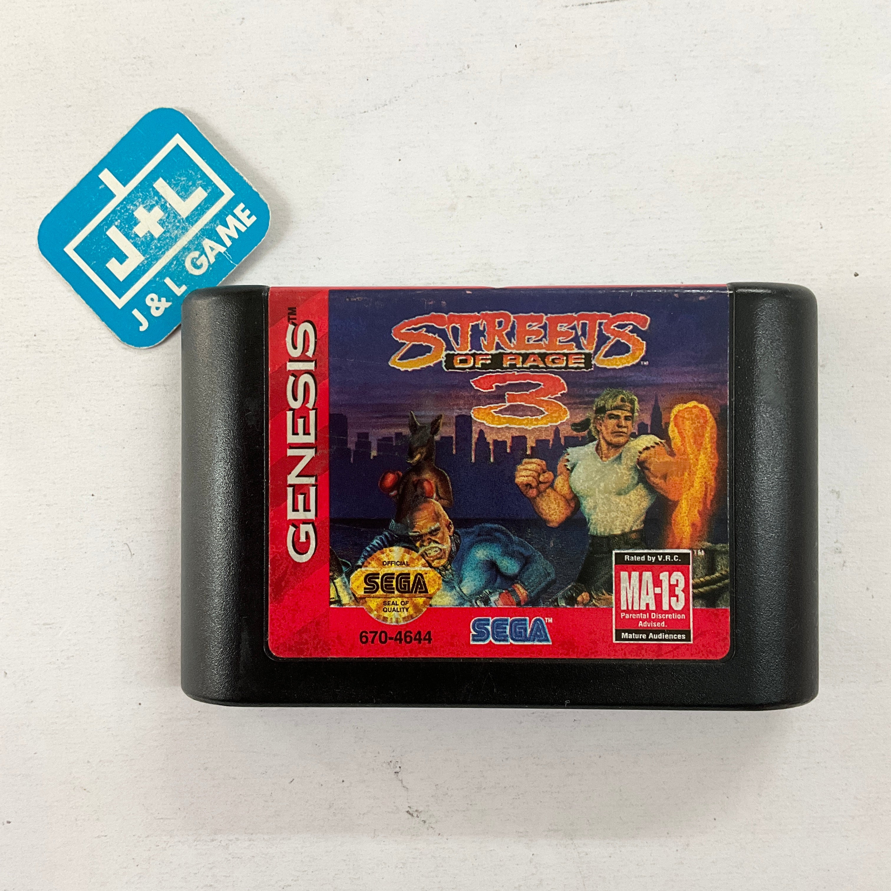 Streets of Rage 3 - SEGA Genesis [Pre-Owned] | J&L Game