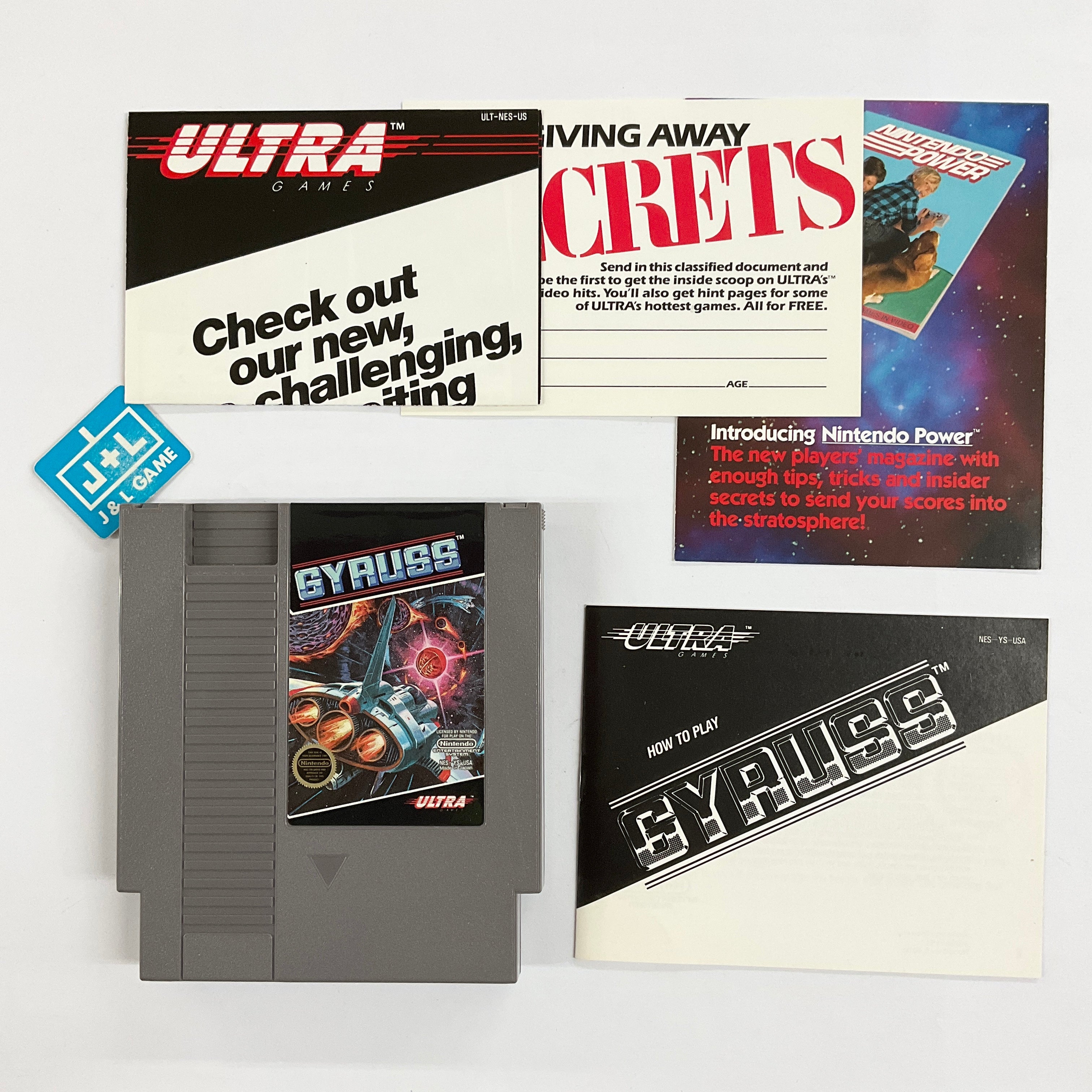 Gyruss - (NES) Nintendo Entertainment System [Pre-Owned] Video Games Ultra   