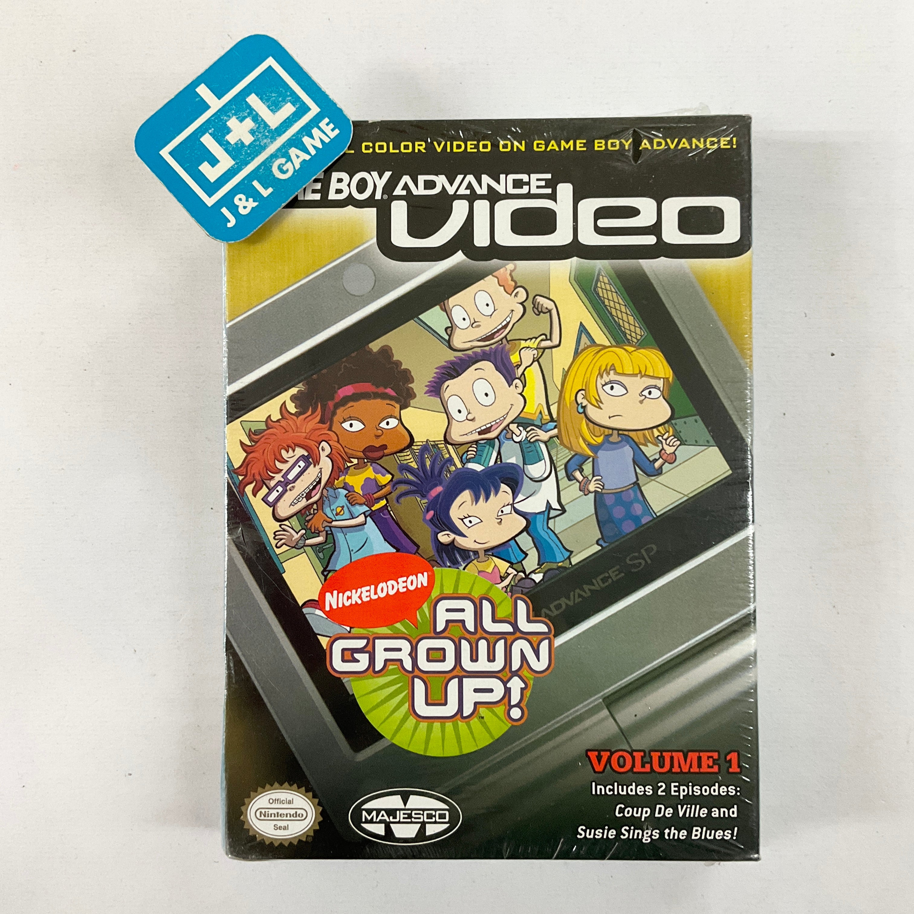 Game Boy Advance Video: All Grown Up! Volume 1 - (GBA) Game Boy Advance Video Games Majesco   