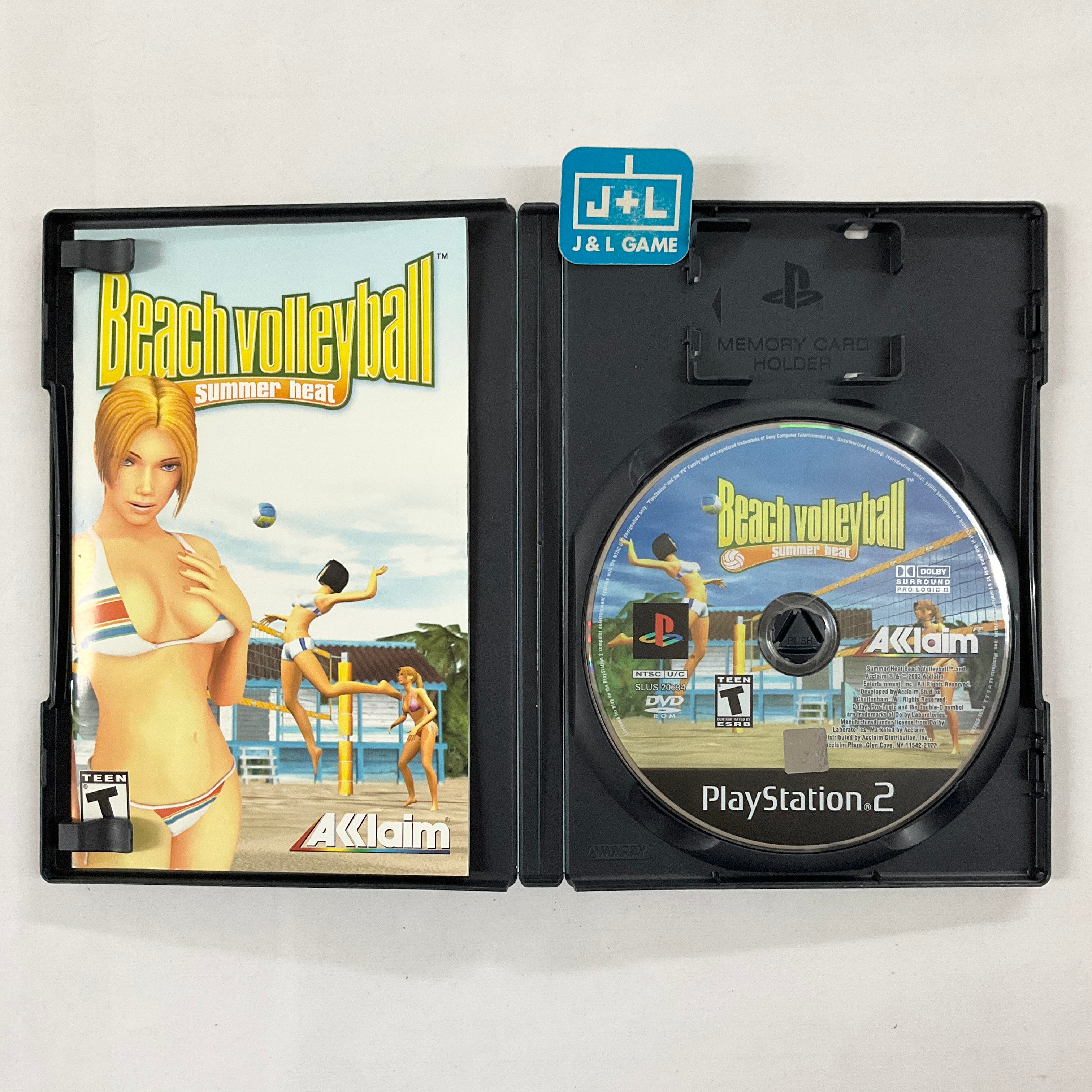 Summer Heat Beach Volleyball - (PS2) PlayStation 2 [Pre-Owned] Video Games Acclaim   