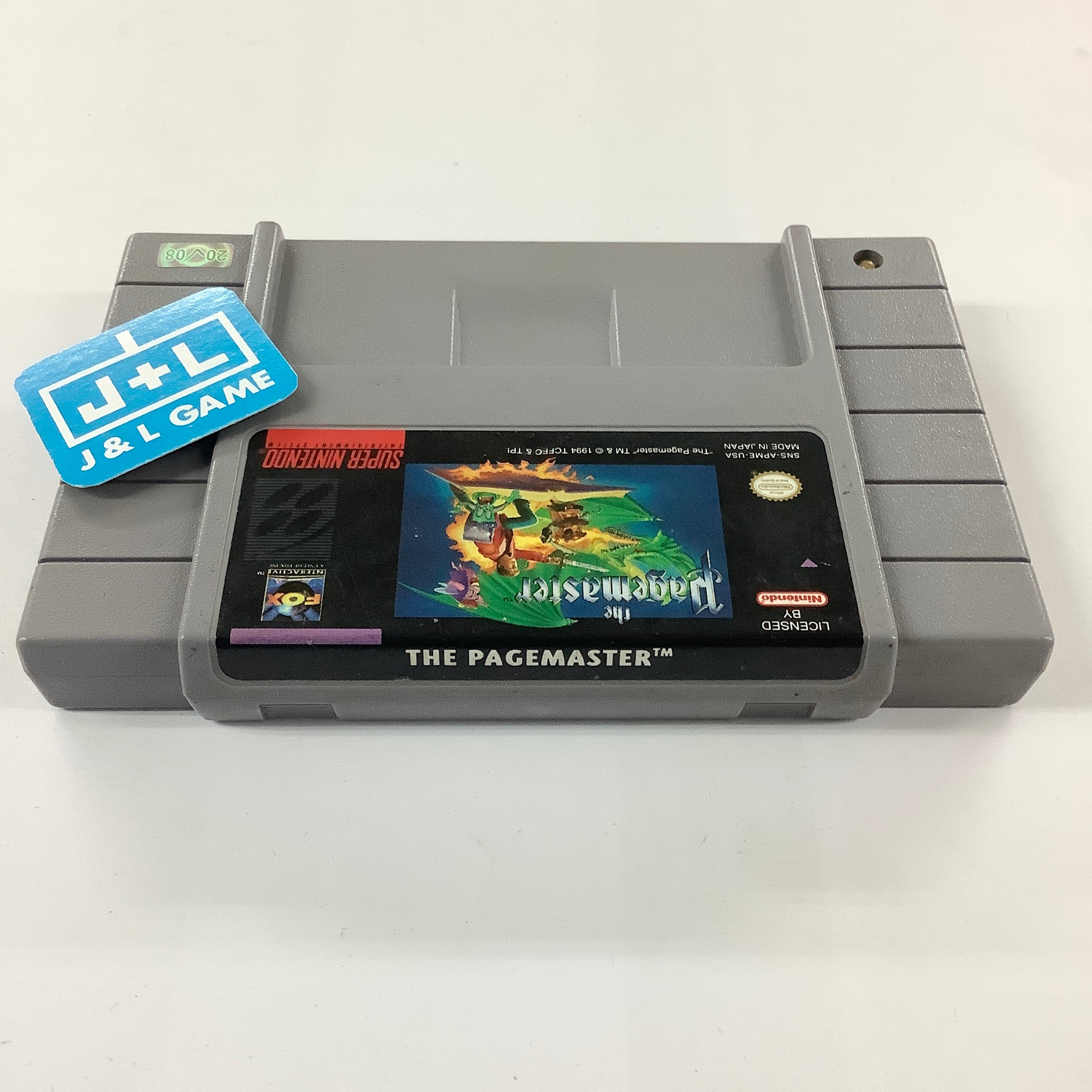 The Pagemaster - (SNES) Super Nintendo [Pre-Owned] Video Games Fox Interactive   