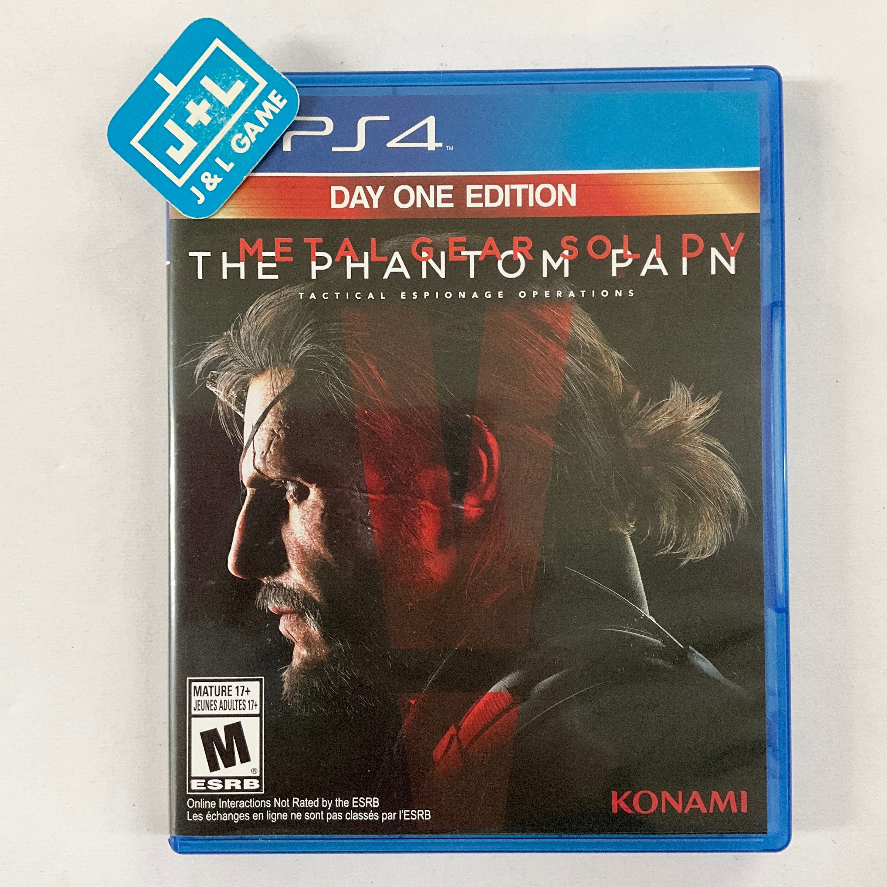 Metal Gear Solid 5 : The Phantom Pain - édition day one (PS4 Metal Gear Solid 5 : The Phantom Pain - édition day one (PS4