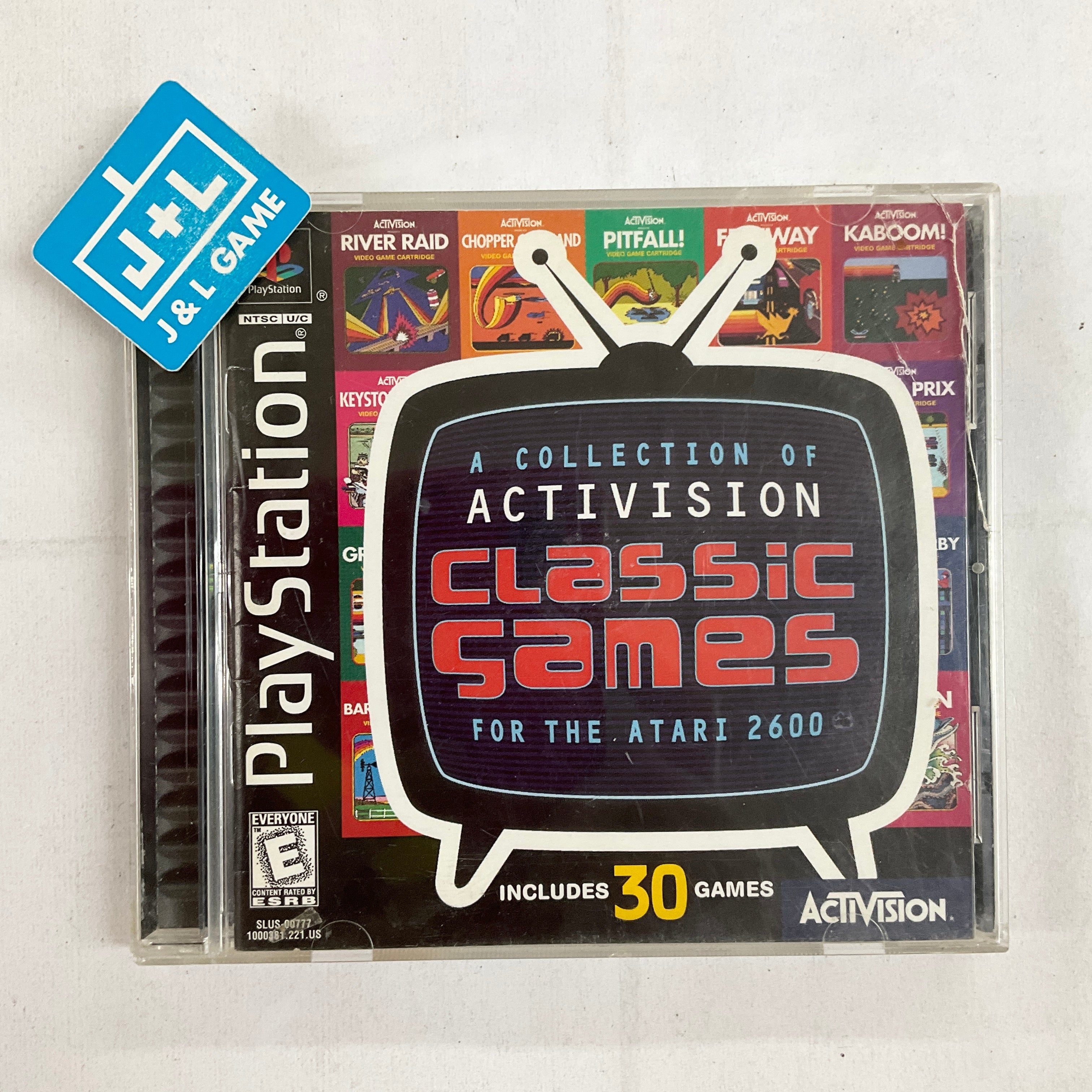 A Collection of Activision Classic Games for the Atari 2600 (PS1