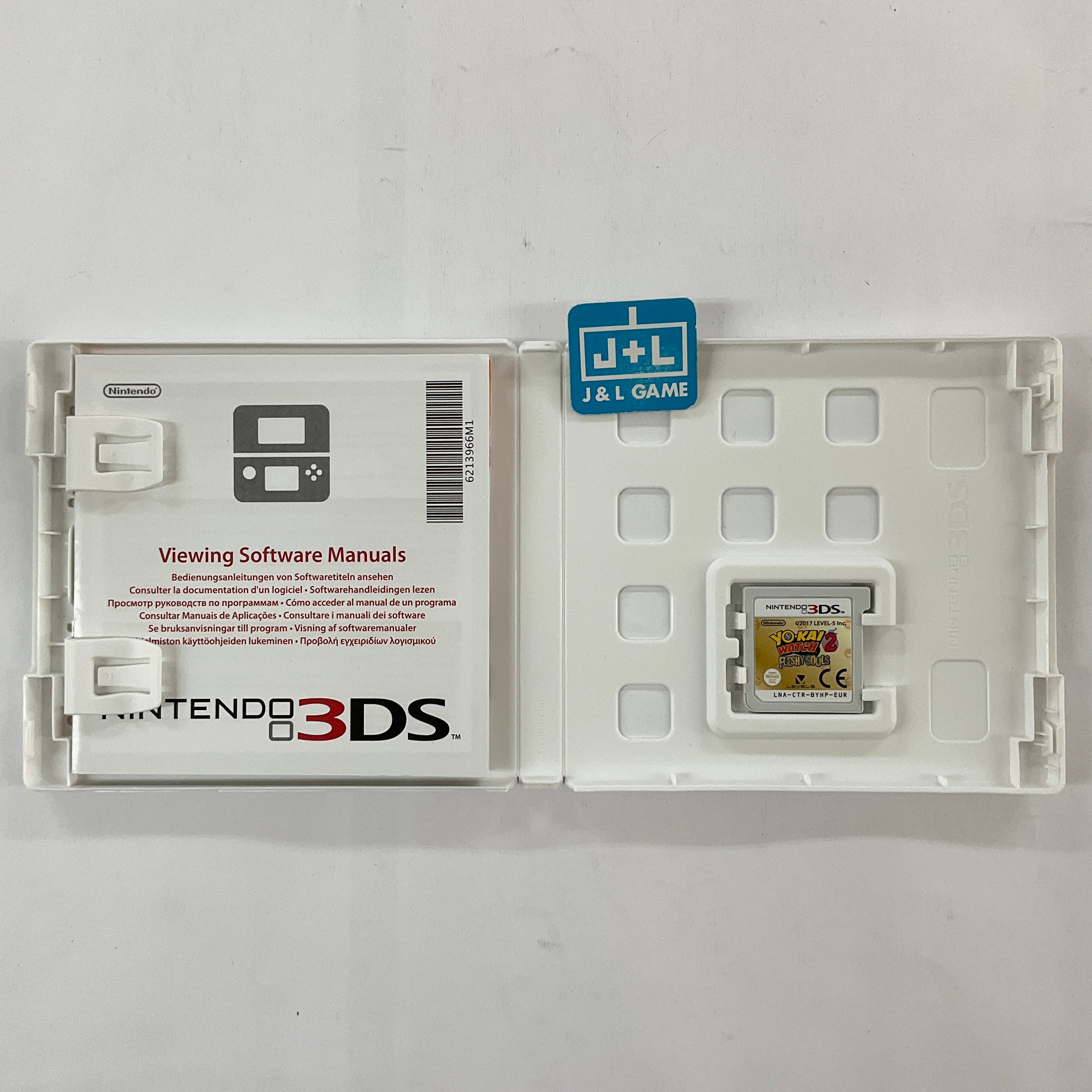 YO-KAI WATCH 2: Fleshy Souls - Nintendo 3DS [Pre-Owned] (European Import) Video Games Nintendo   