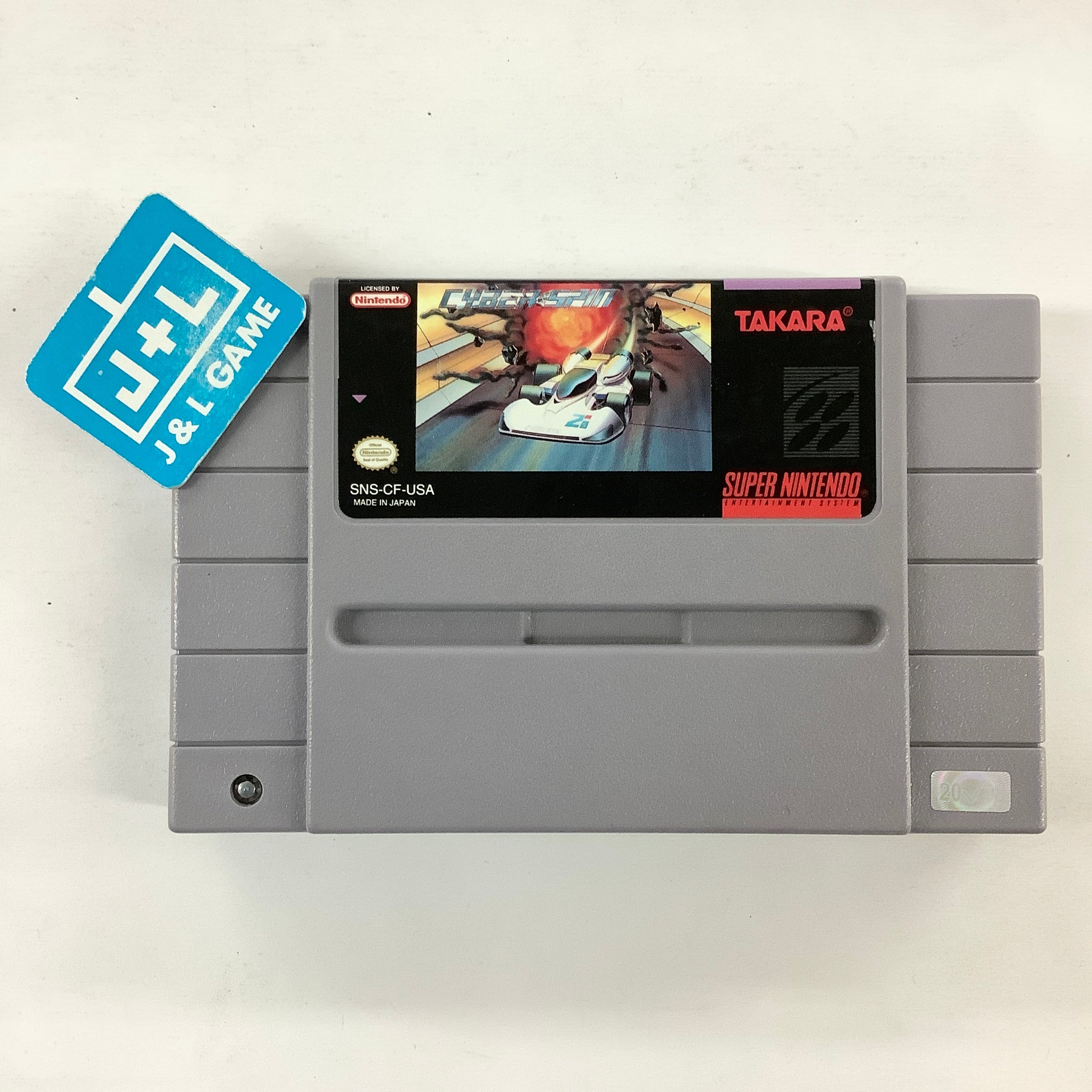 Cyber Spin - (SNES) Super Nintendo [Pre-Owned] | J&L Game