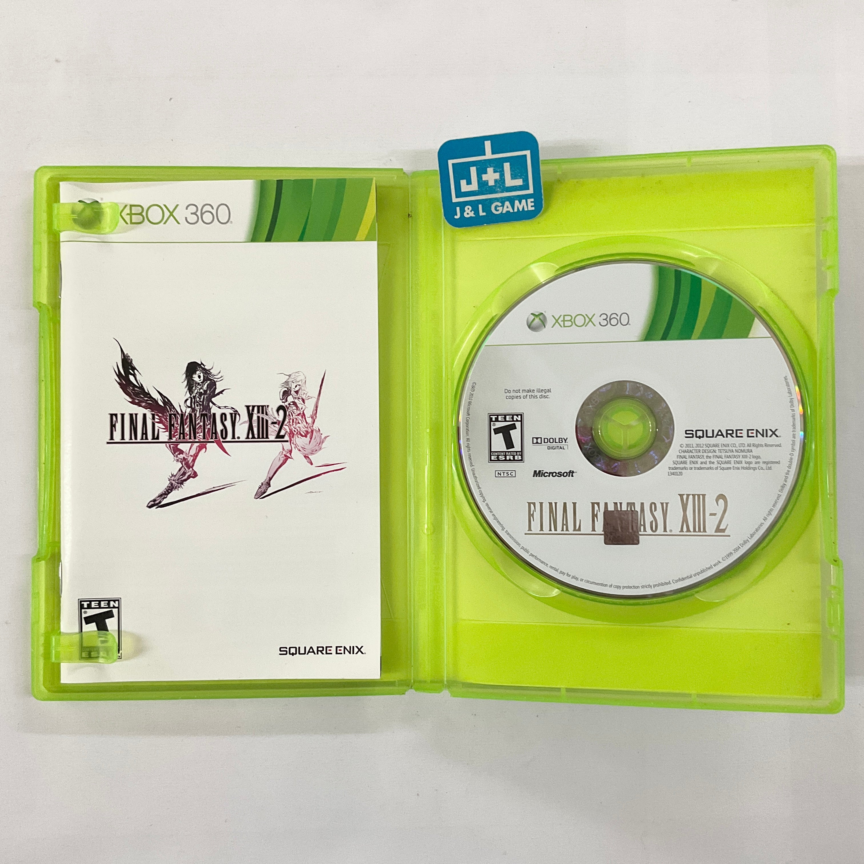 Final Fantasy XIII-2 - Xbox 360 [Pre-Owned] Video Games Square Enix   