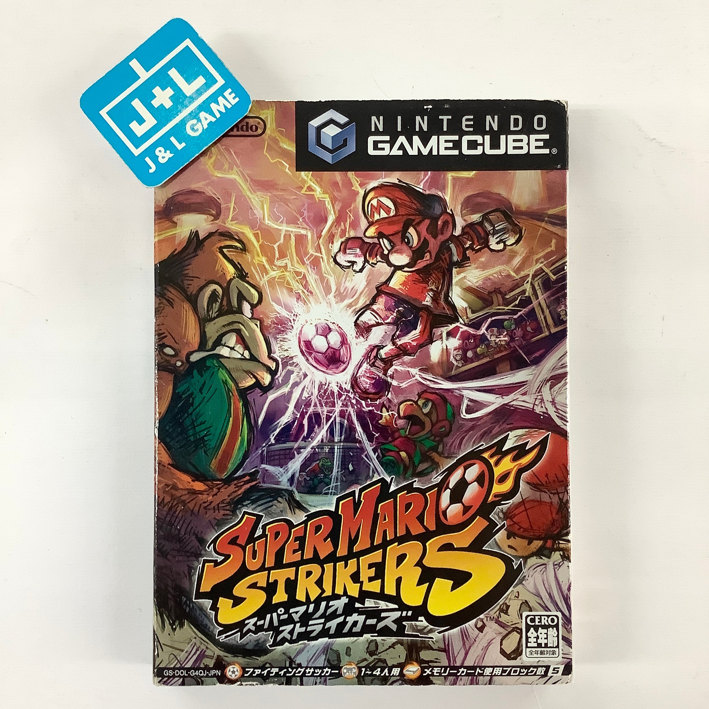 Super Mario Strikers - (GC) GameCube [Pre-Owned] (Japanese Import) Video Games Nintendo   