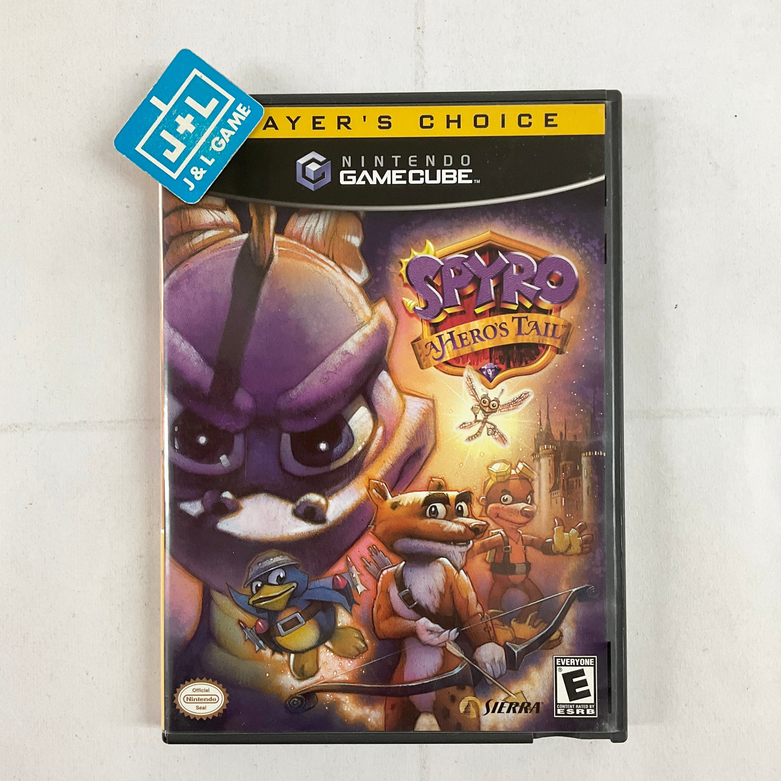 Poster GBA Spyro A Hero's Tail – Nintendo Game Boy Advance – Original