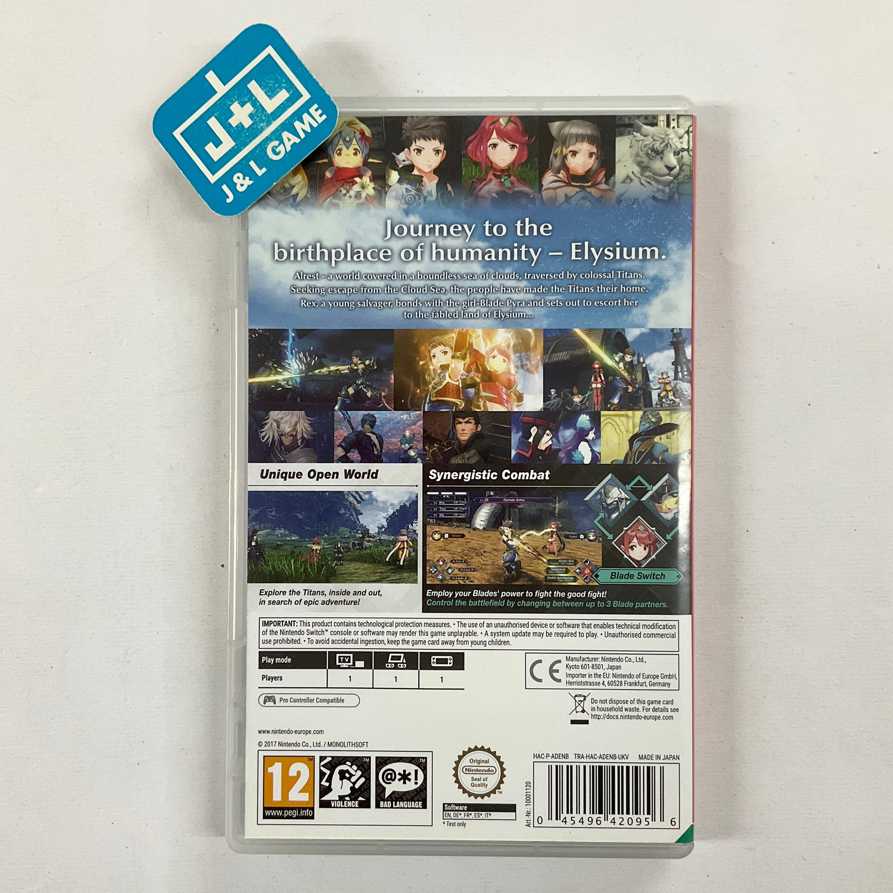 Xenoblade Chronicles 2 - (NSW) Nintendo Switch [Pre-Owned] (European Import) Video Games Nintendo   
