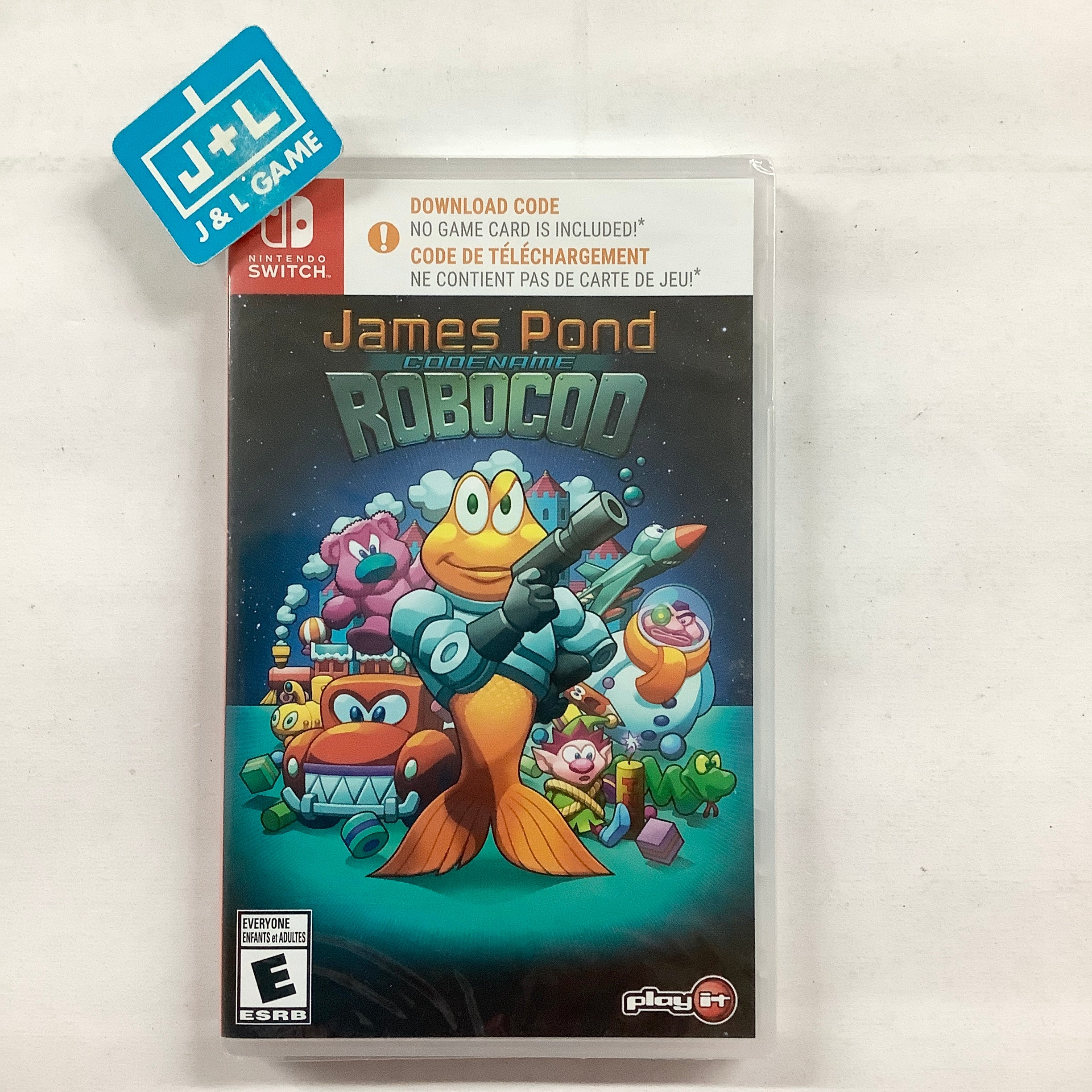 James Pond Codename: Robocod (No Game Card) - (NSW) Nintendo Switch Video Games Play It   