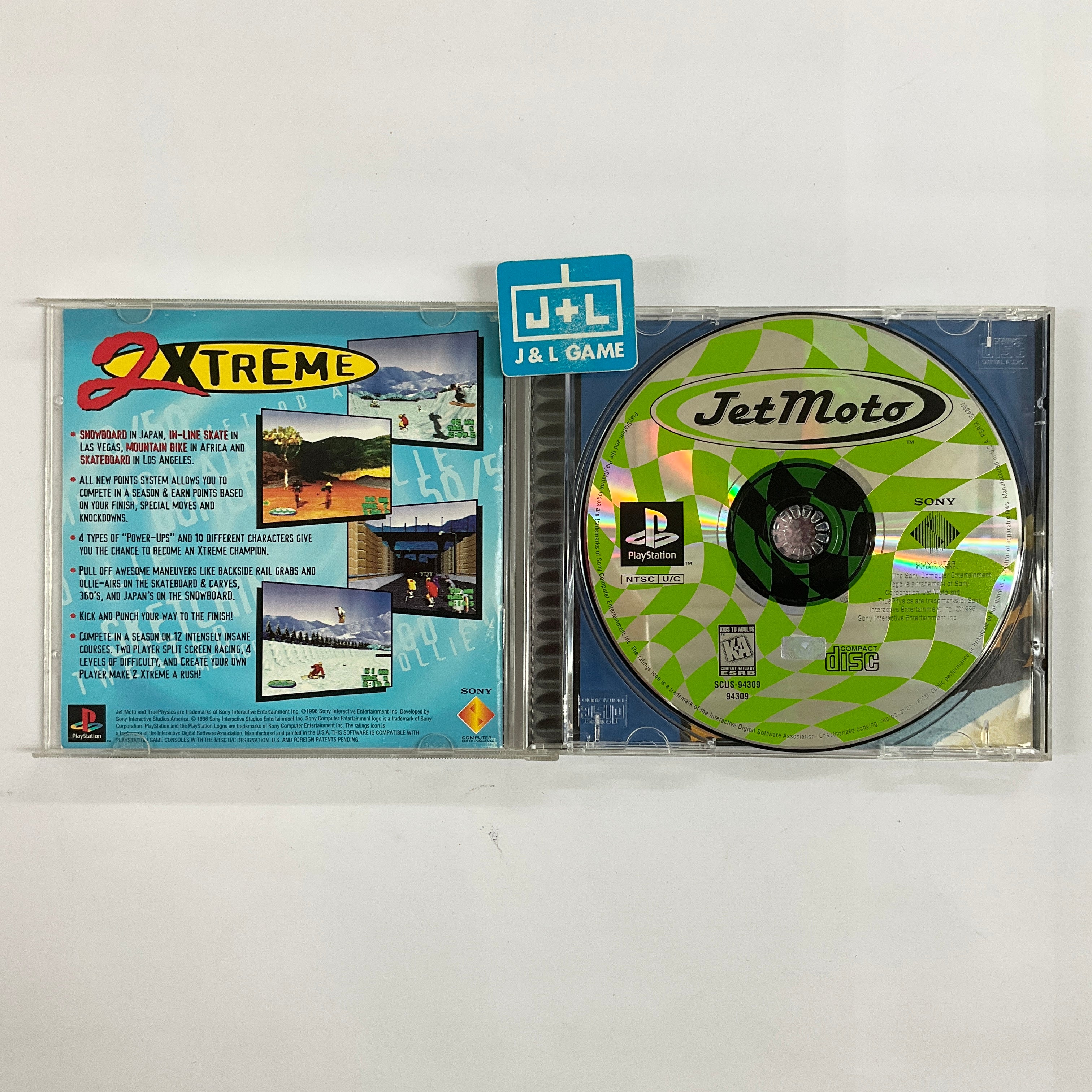 Jet Moto - (PS1) PlayStation 1 [Pre-Owned] Video Games SCEA   