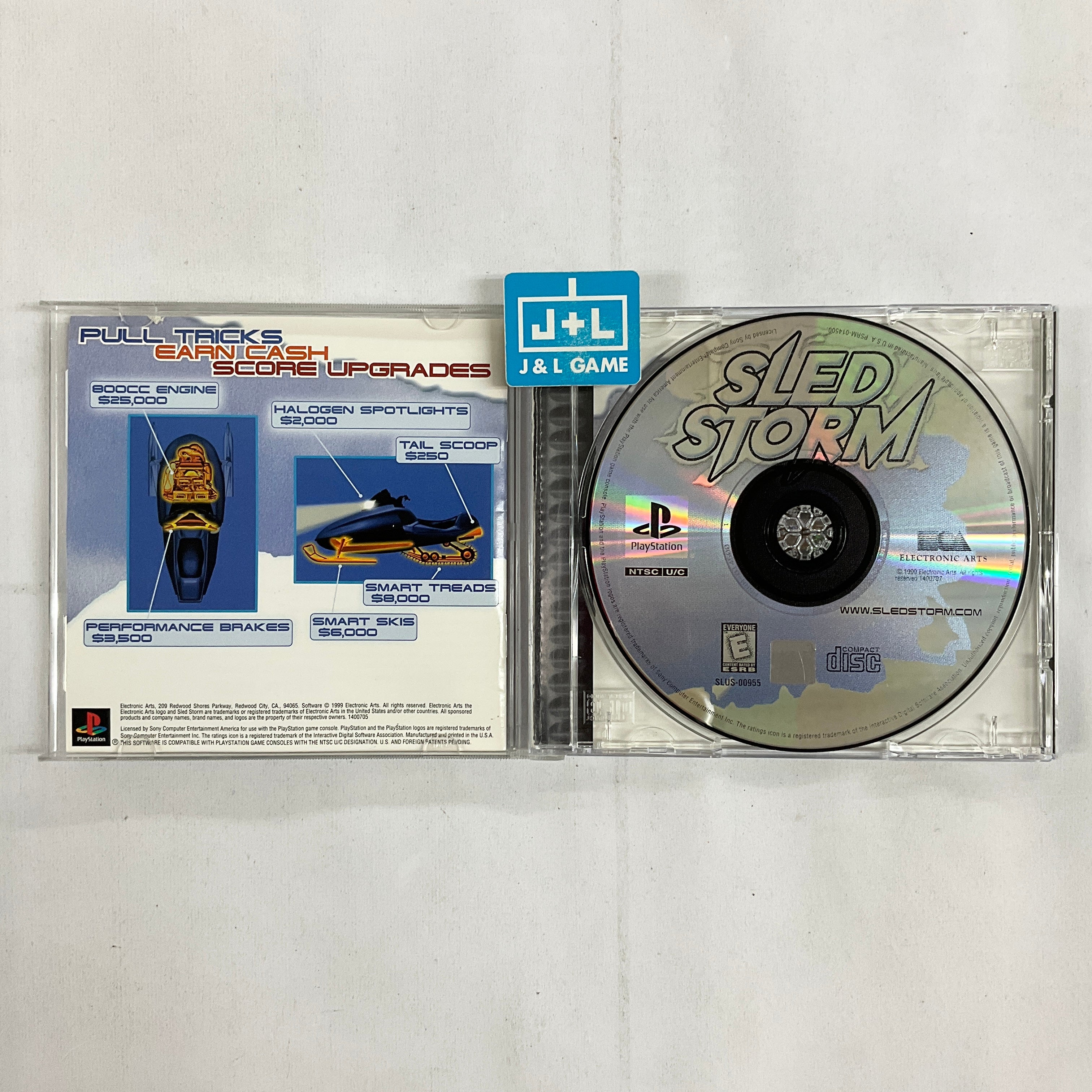 Sled Storm - (PS1) PlayStation 1 [Pre-Owned] Video Games Electronic Arts   