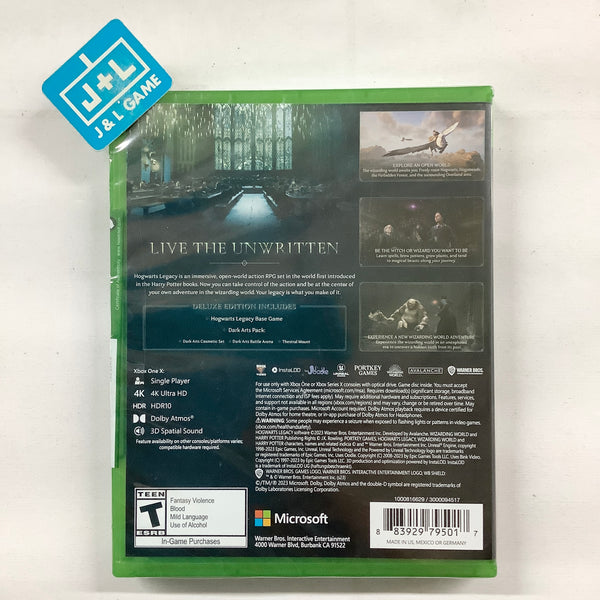 Hogwarts Legacy Deluxe Edition - (XB1) Xbox One – J&L Video Games