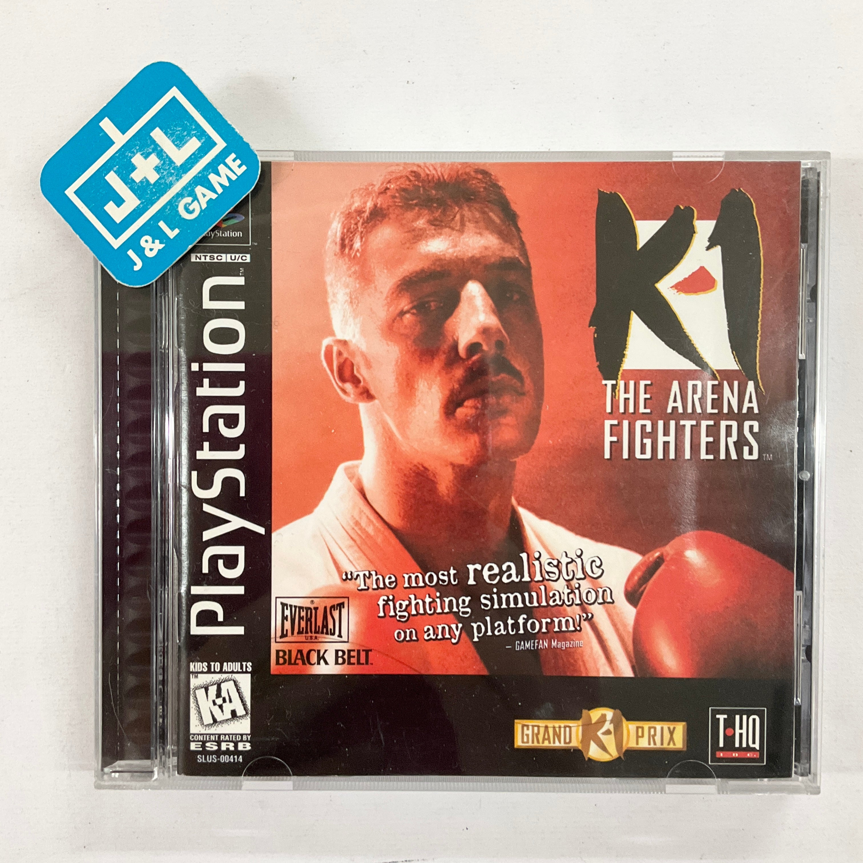 K-1 The Arena Fighters - (PS1) PlayStation 1 [Pre-Owned] Video Games Sony   
