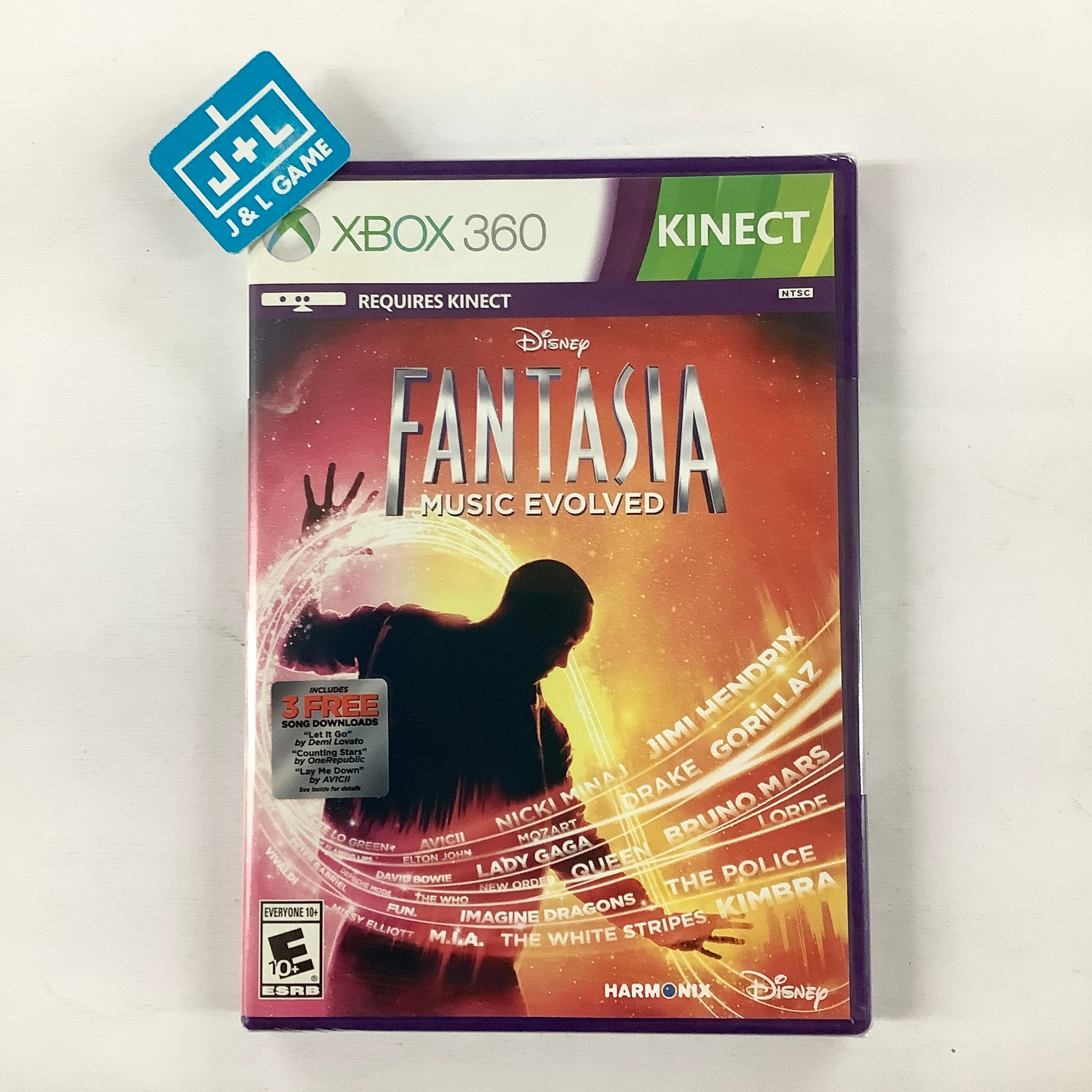 Disney Fantasia: Music Evolved (Kinect Required) Xbox 360 J&L Game