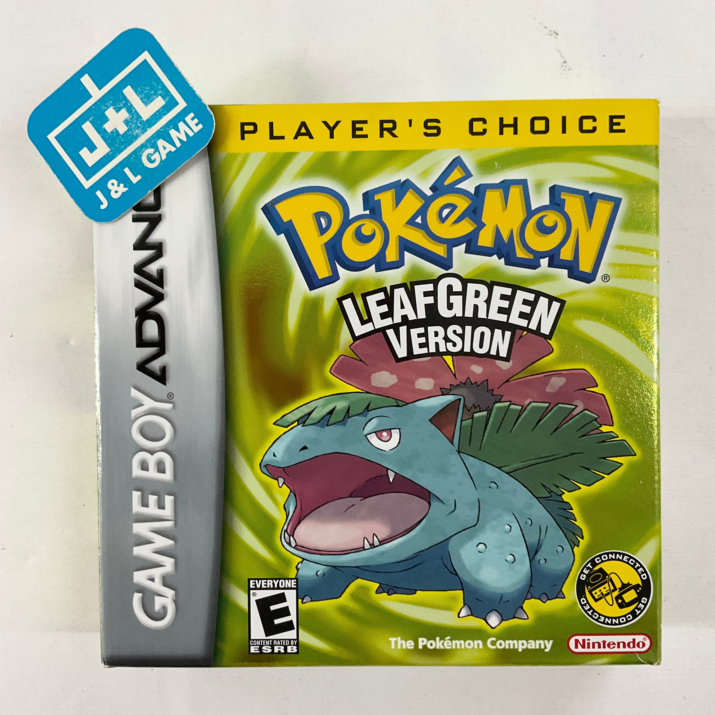 Pokemon LeafGreen Version (Player's Choice) - (GBA) Game Boy