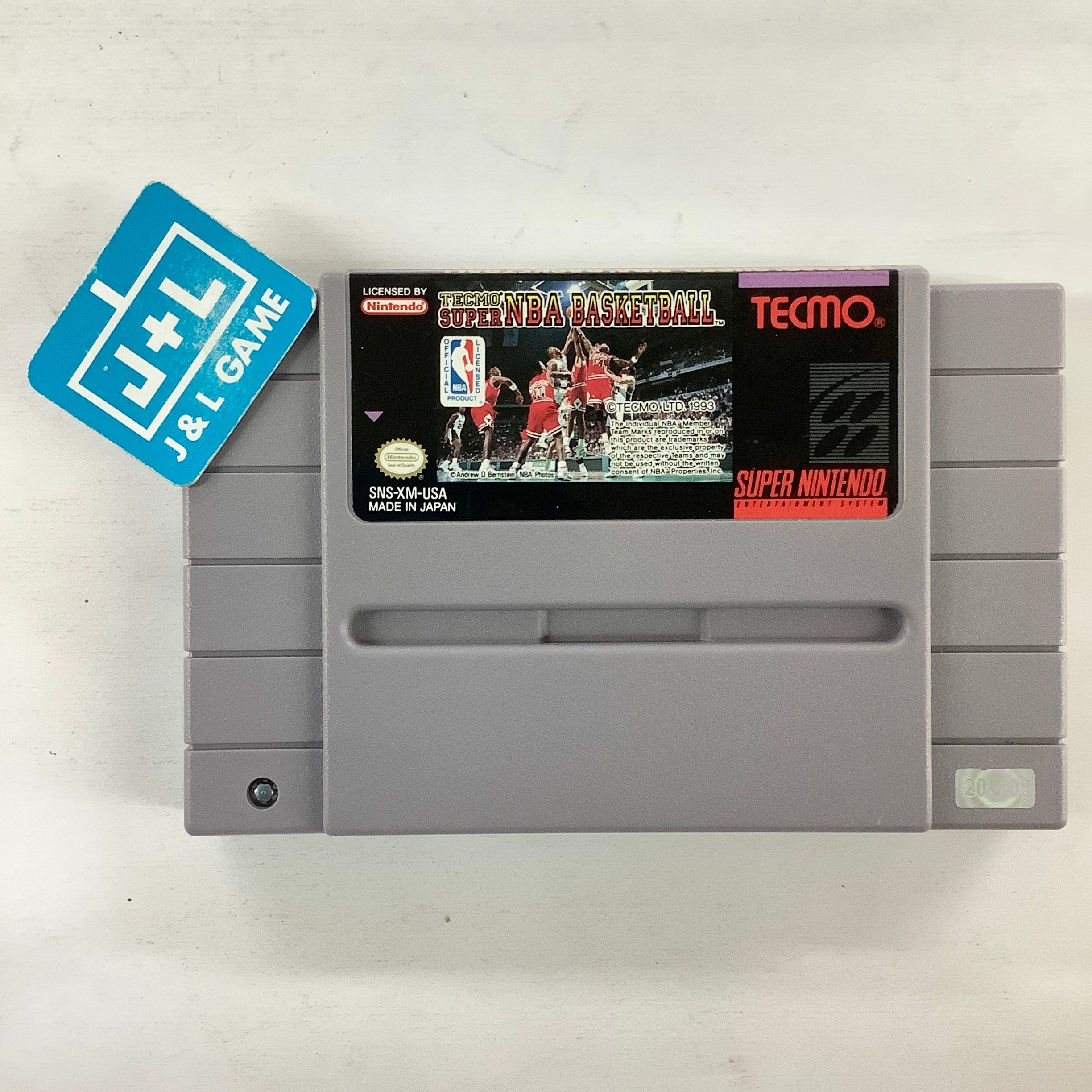 Tecmo Super NBA Basketball - (SNES) Super Nintendo [Pre-Owned] Video Games Tecmo   