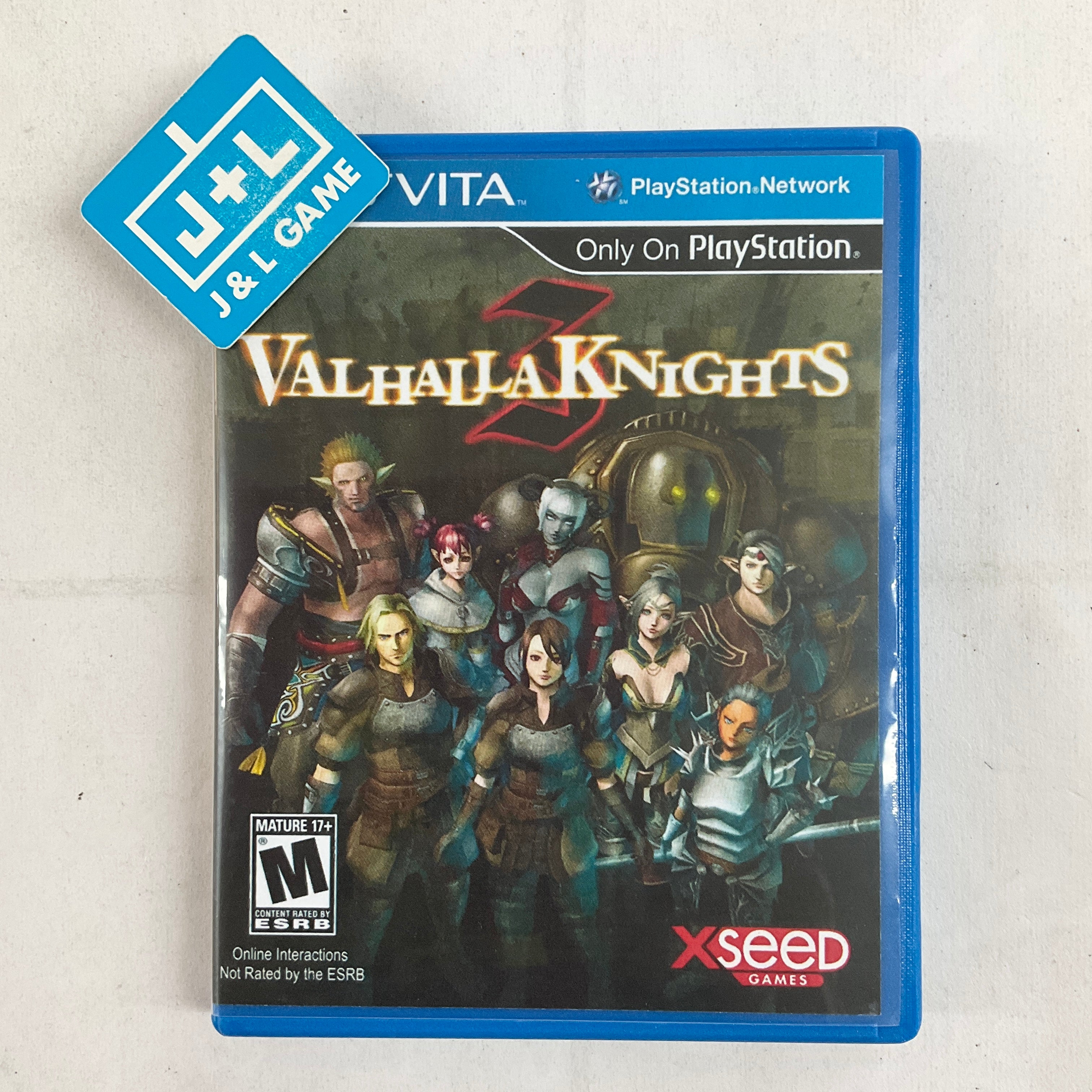 Valhalla Knights 3 - (PSV) PlayStation Vita [Pre-Owned] Video Games Xseed Games   