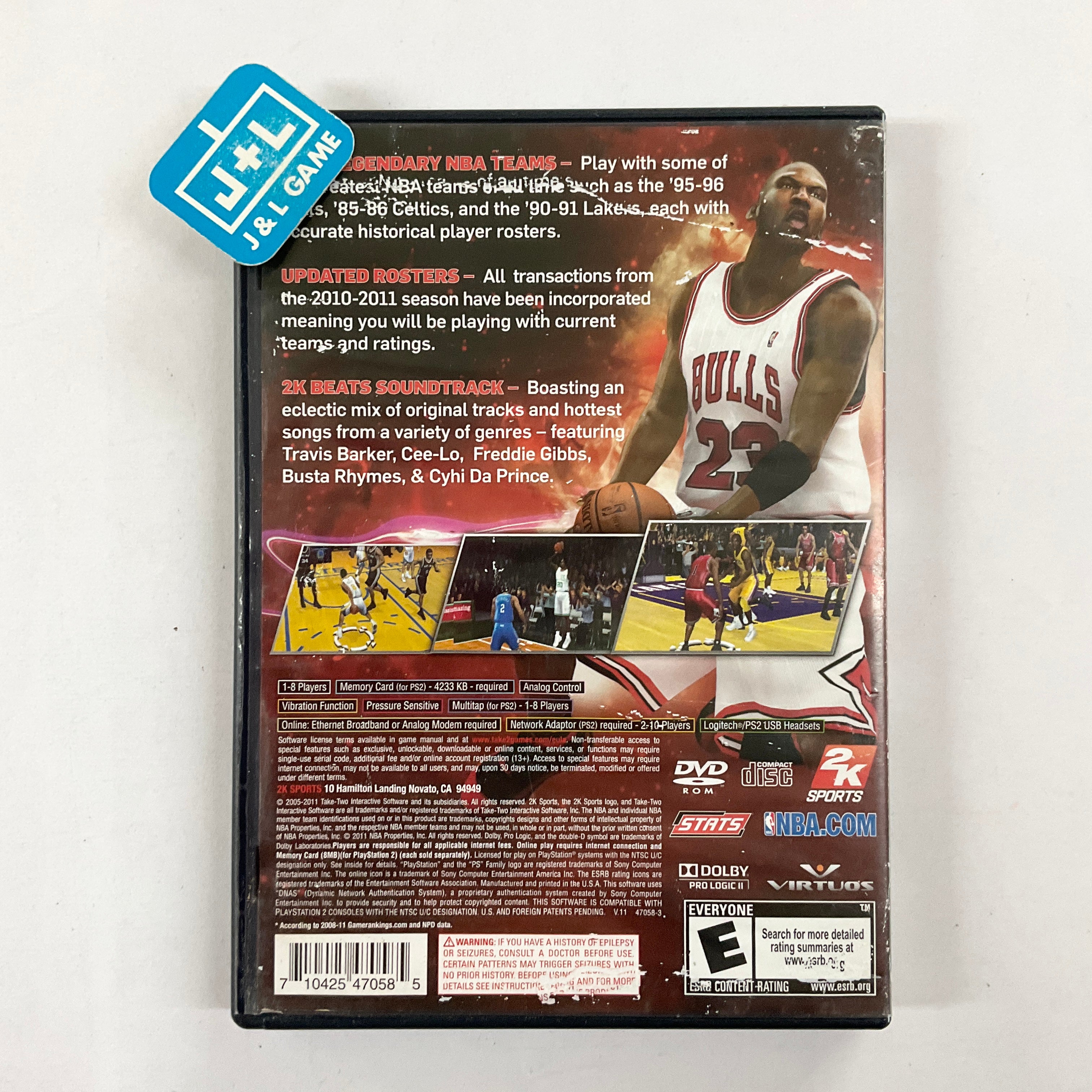 NBA 2K12 - (PS2) PlayStation 2 [Pre-Owned] Video Games 2K   