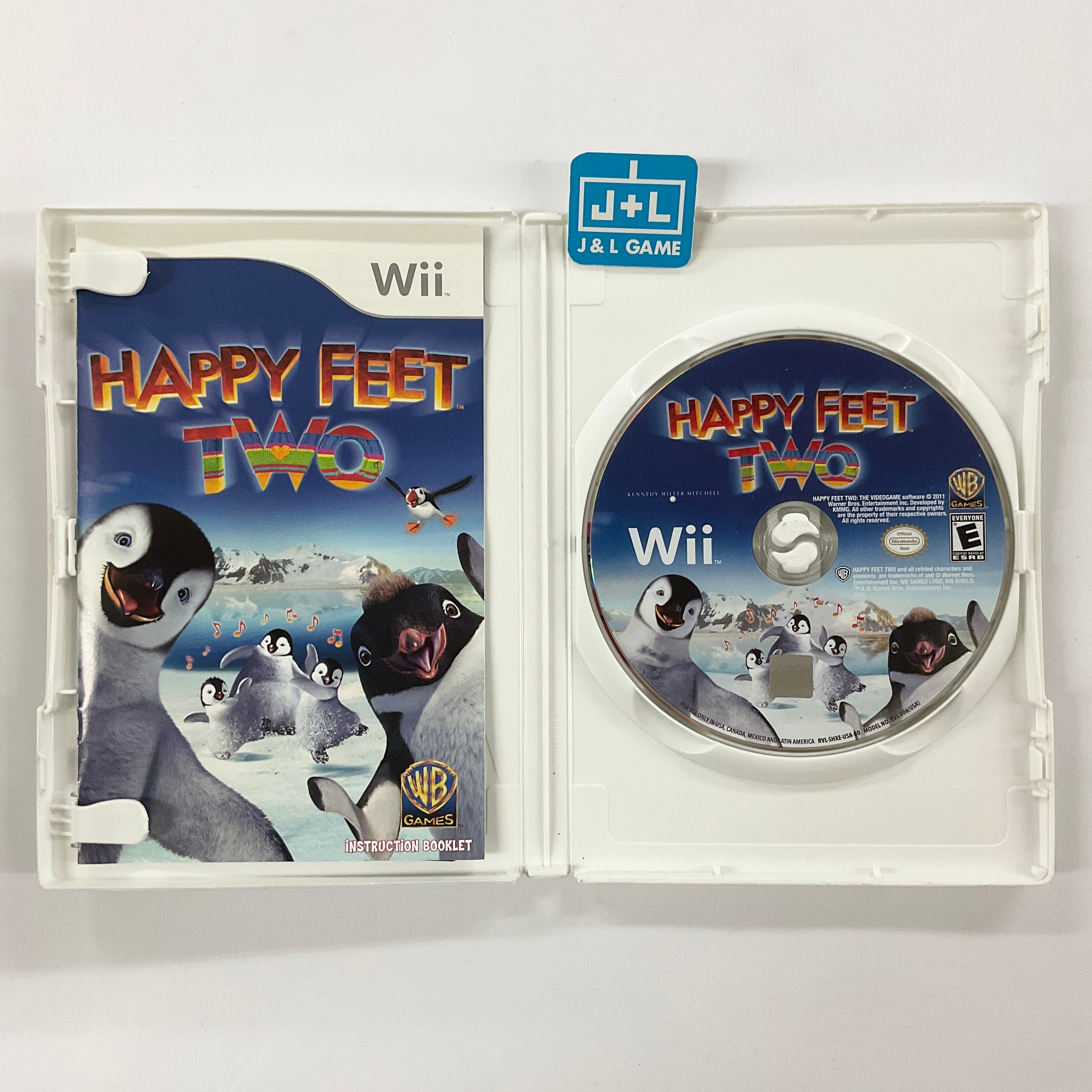Happy Feet Two - Nintendo Wii [Pre-Owned] Video Games Warner Bros. Interactive Entertainment   