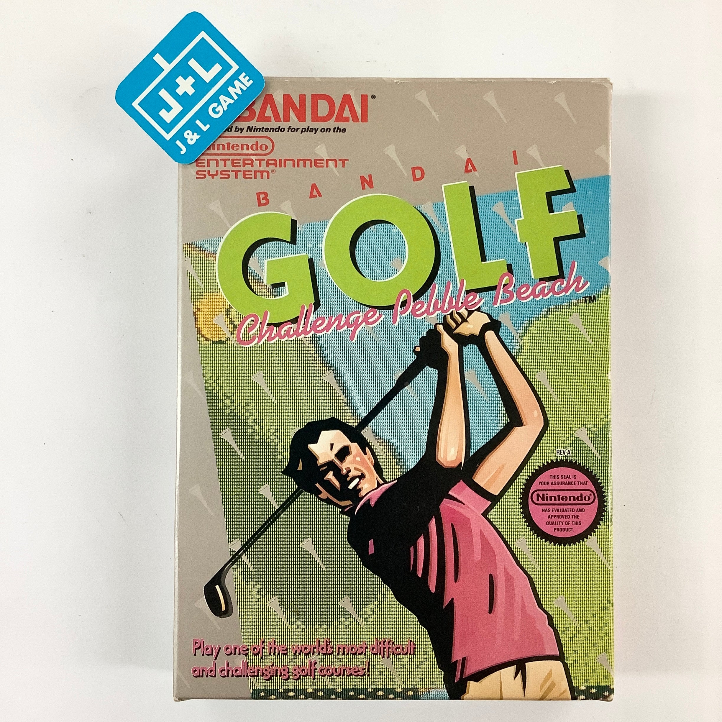 Bandai Golf: Challenge Pebble Beach - (NES) Nintendo Entertainment