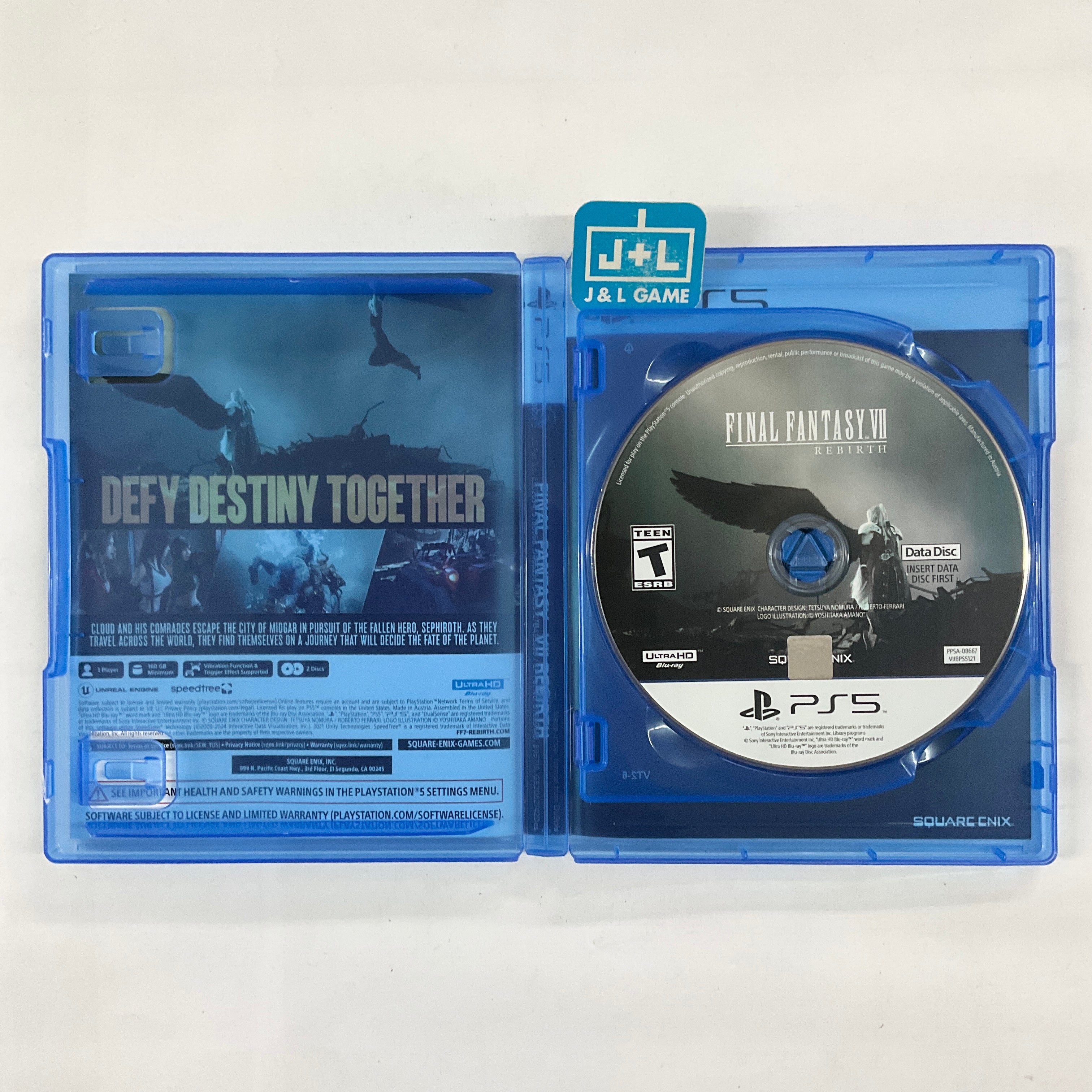 Final Fantasy VII Rebirth - (PS5) PlayStation 5 [Pre-Owned] Video Games Square Enix   