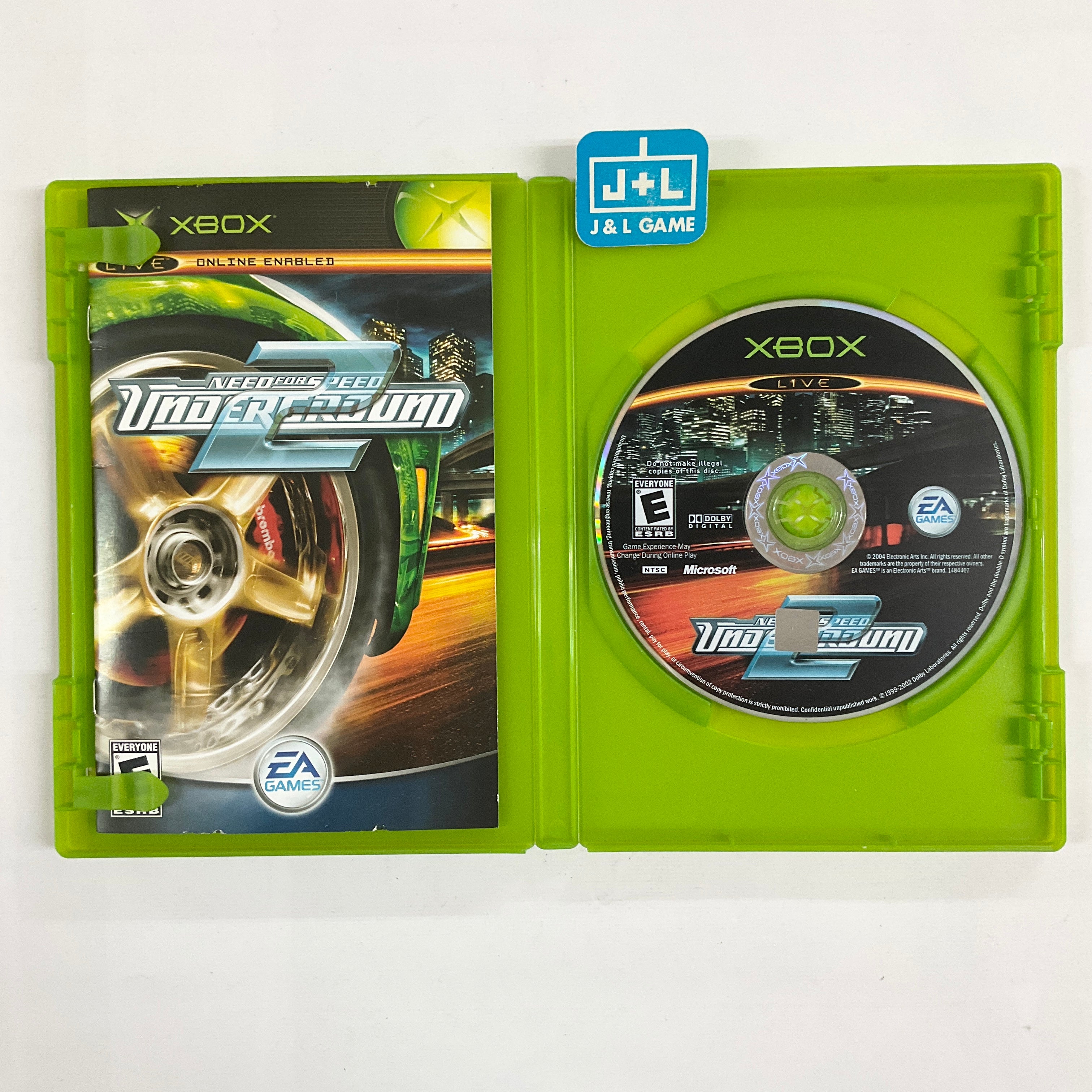 Need for Speed Underground 2 - (XB) Xbox [Pre-Owned] Video Games Electronic Arts   