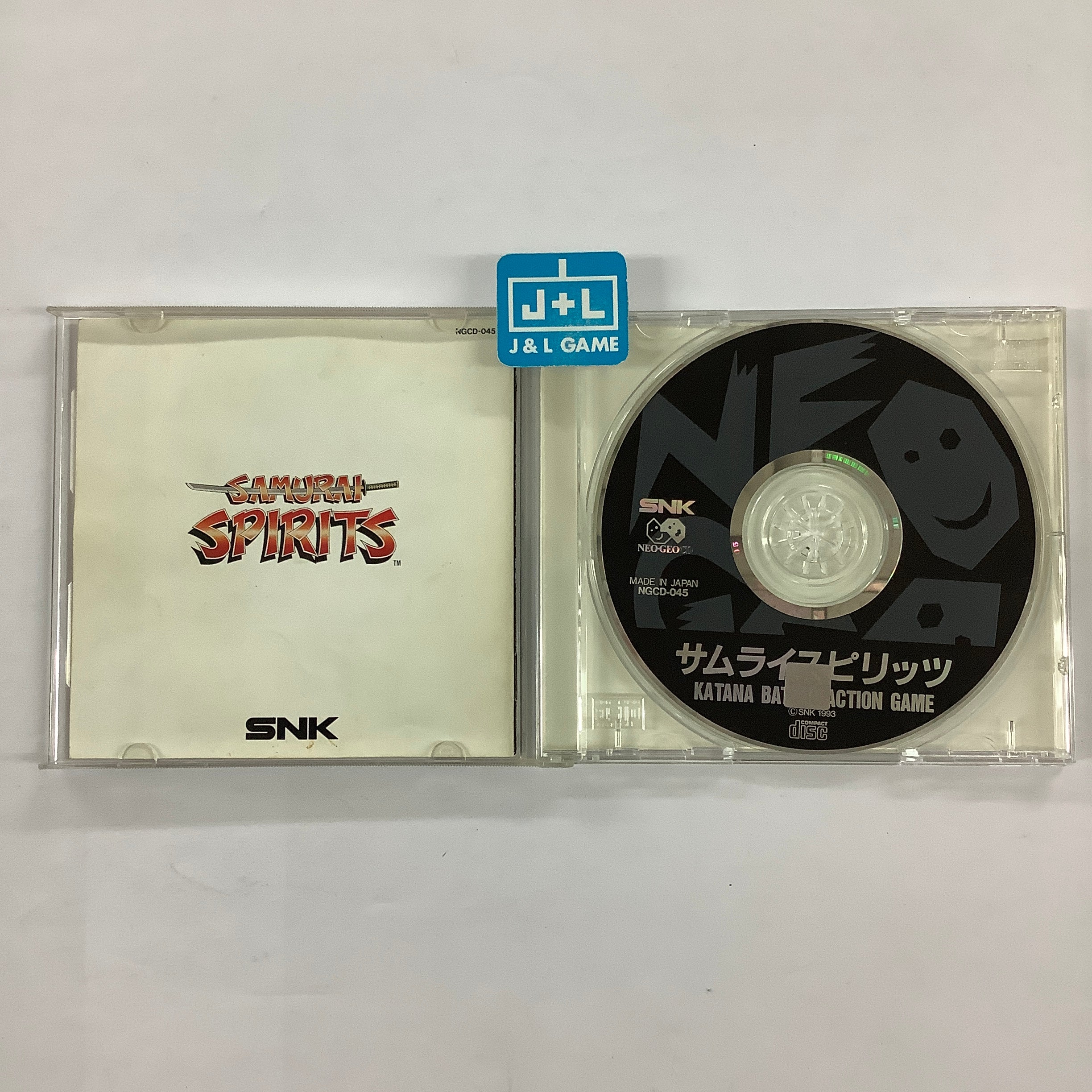 Samurai Spirits - (NGCD) Neo Geo CD [Pre-Owned] (Japanese Import) Video Games SNK   