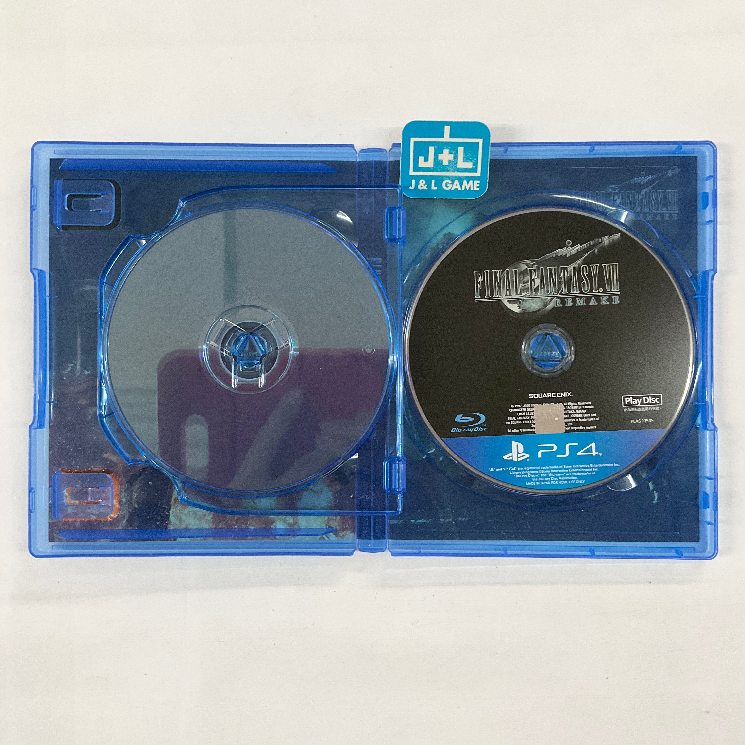 Final Fantasy VII: Remake (Chinese Sub) - (PS4) PlayStation 4 [Pre-Owned] (Asia Import) Video Games Square Enix   