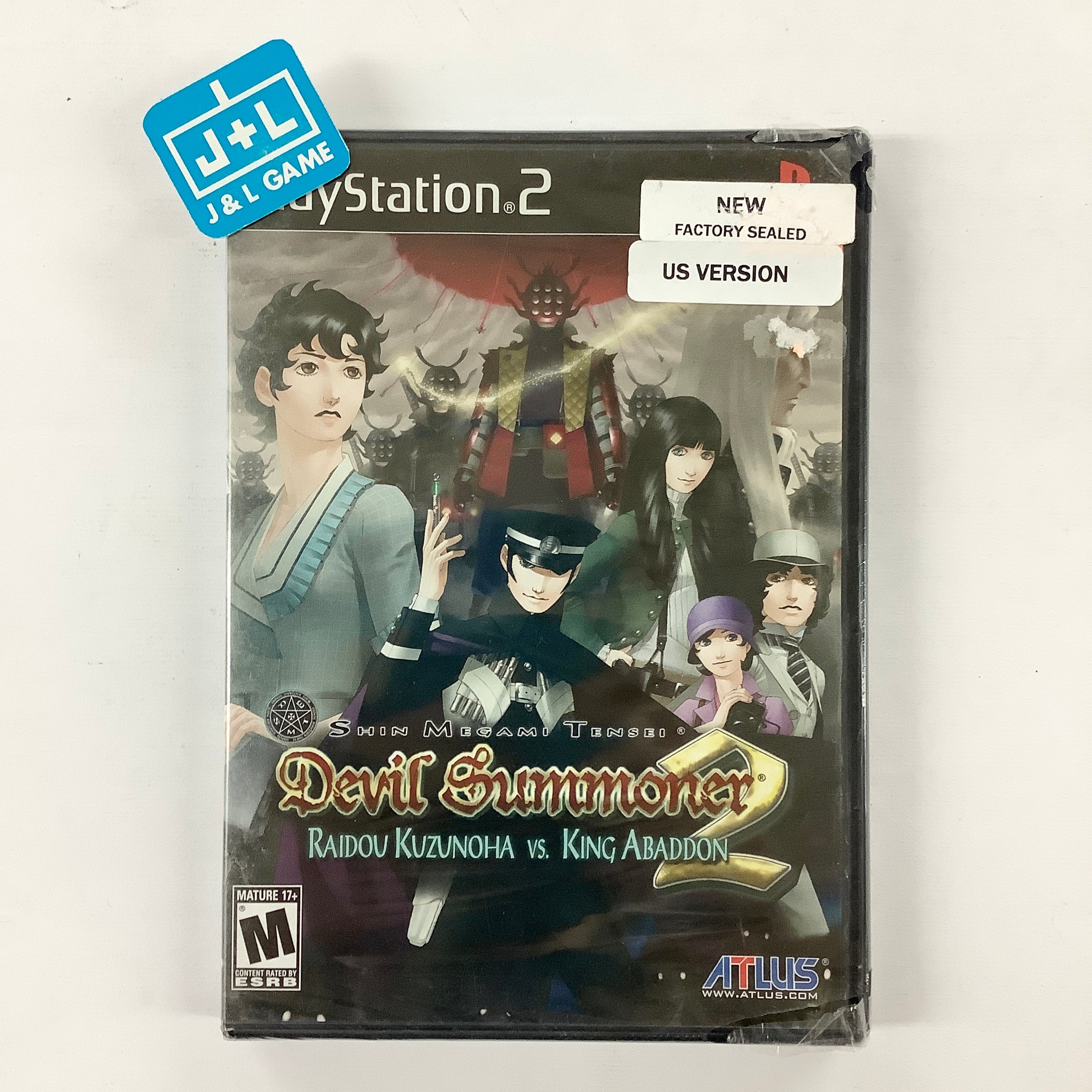 Shin Megami Tensei: Devil Summoner 2: Raidou Kuzunoha versus King Abaddon - (PS2) PlayStation 2 Video Games Atlus   