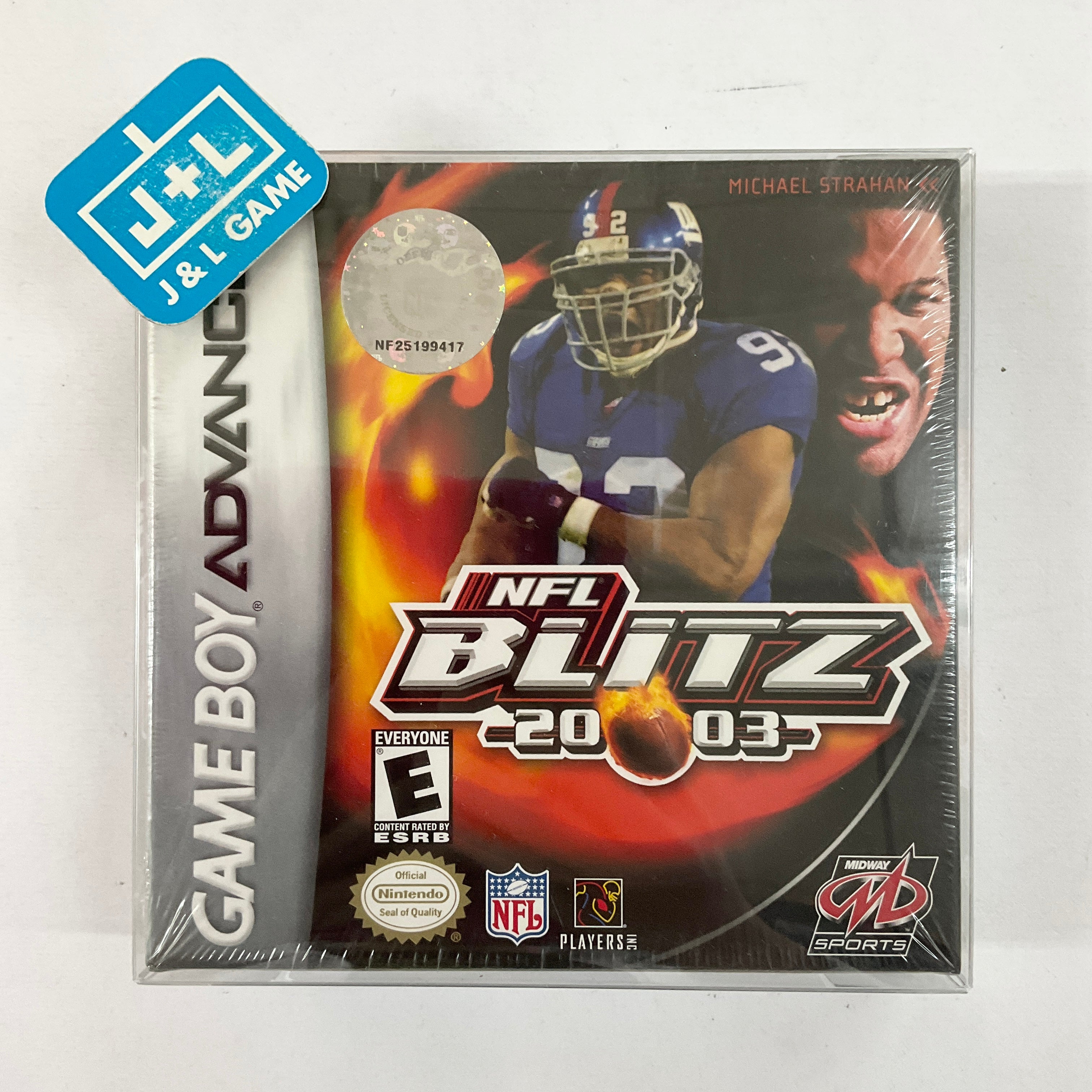 NFL Blitz 20-03 - (GBA) Game Boy Advance Video Games Midway   