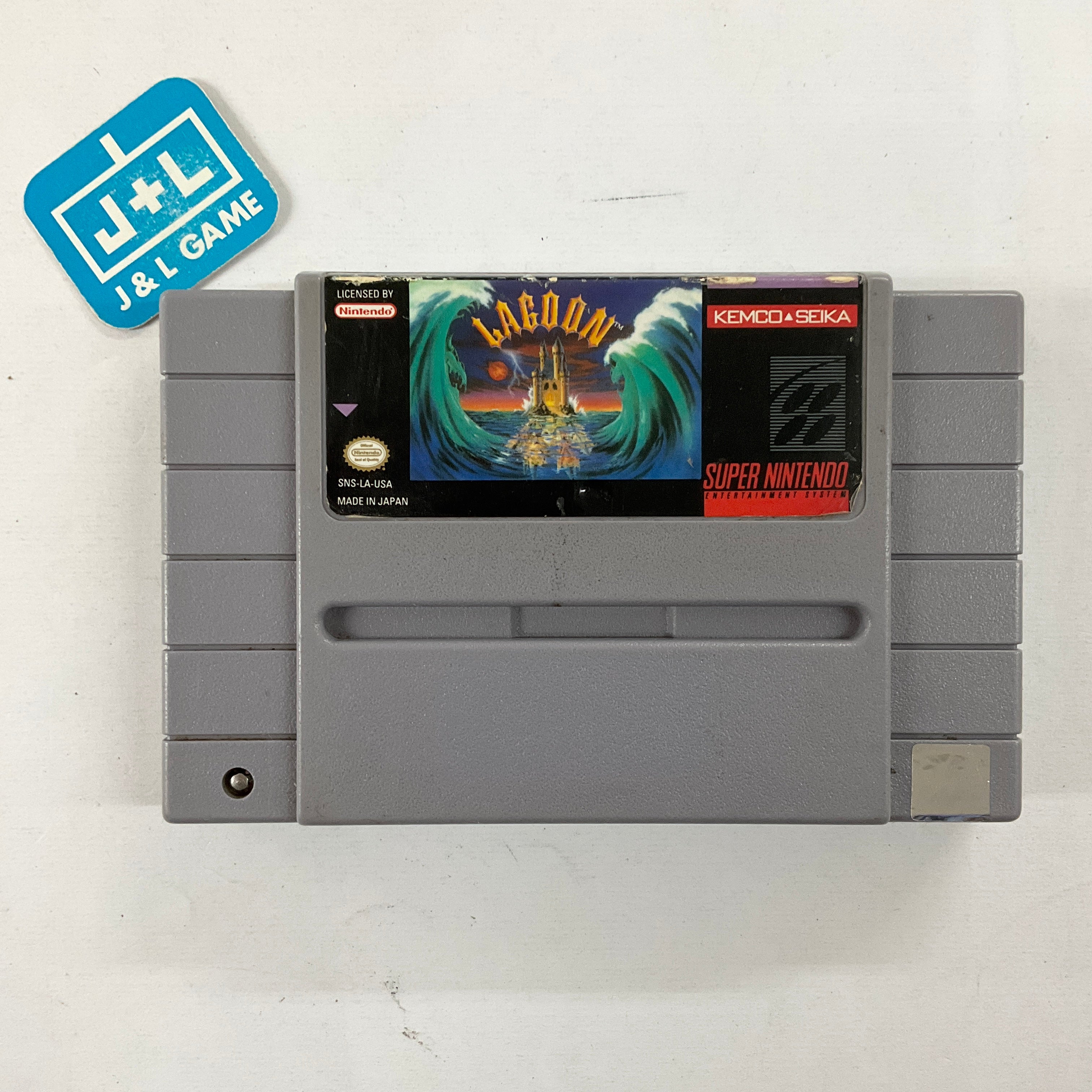 Lagoon - (SNES) Super Nintendo [Pre-Owned] Video Games Kemco   