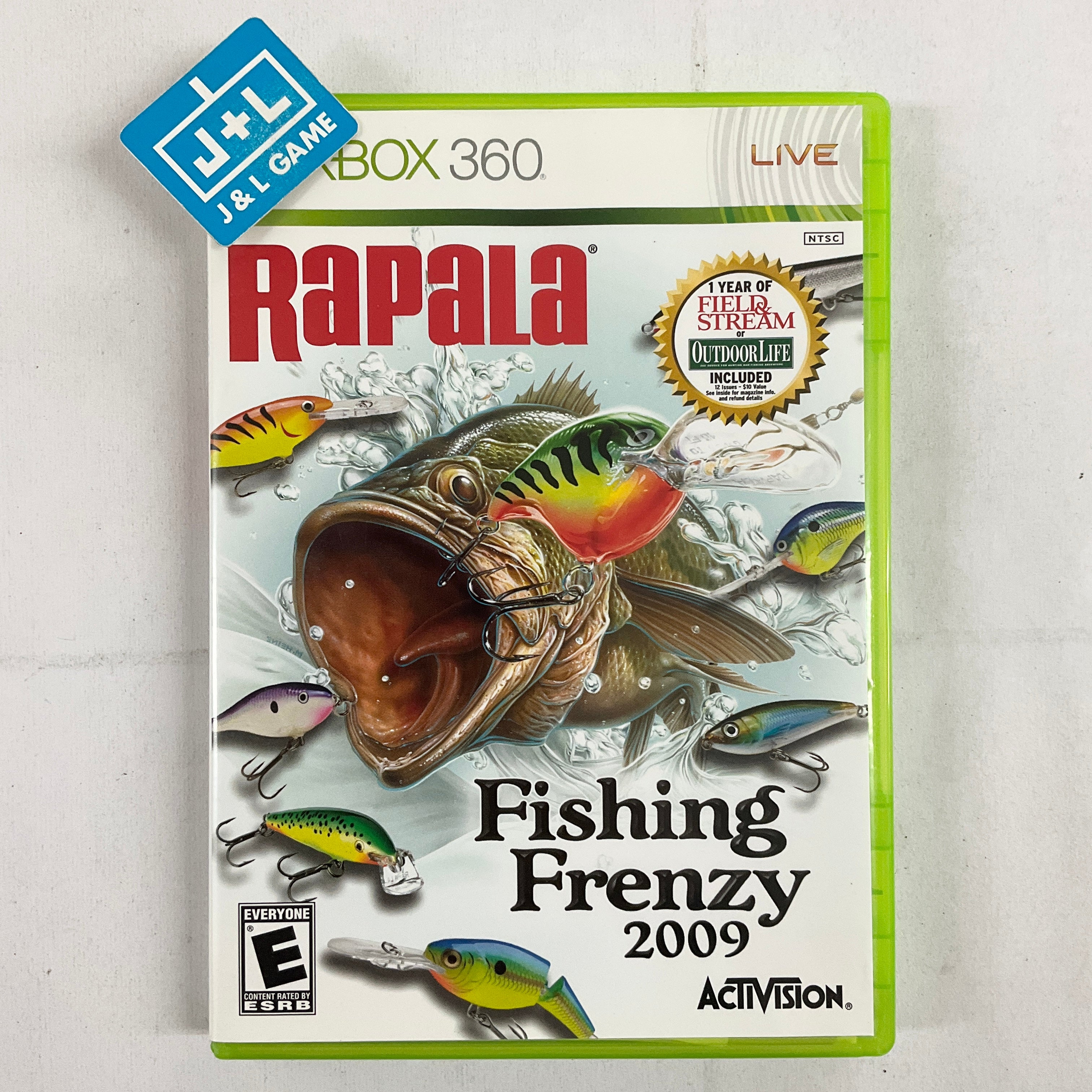Rapala Fishing Frenzy 2009 - Xbox 360 [Pre-Owned] | J&L Game