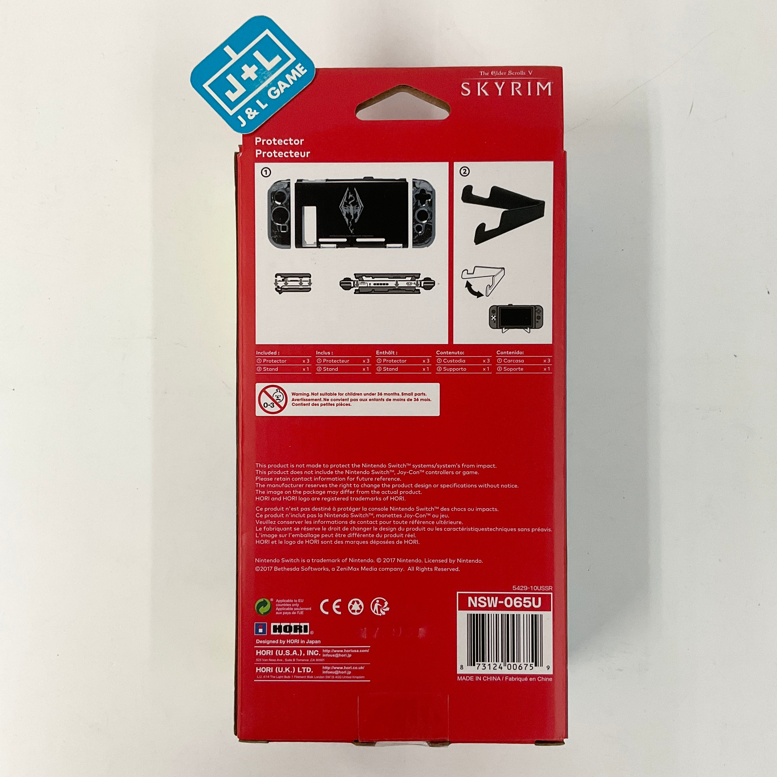 HORI Nintendo Switch Protector (The Elder Scrolls V: Skyrim) - (NSW) Nintendo Switch Accessories HORI   